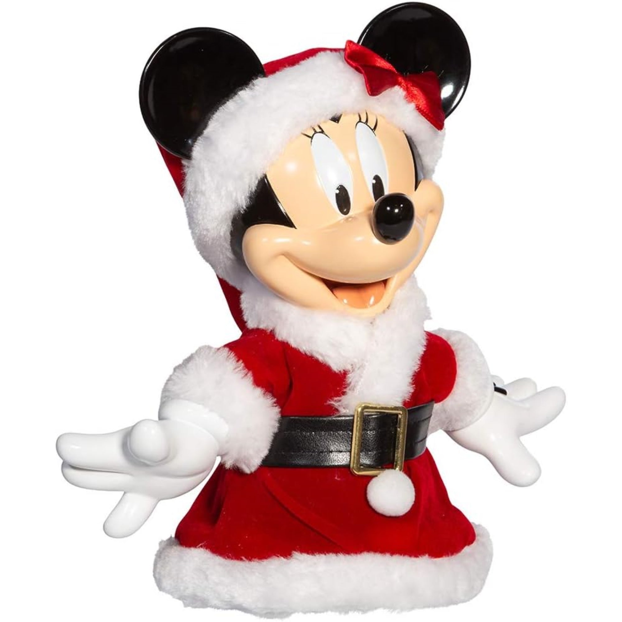 Kurt Adler Unlit Christmas Tree Treetop, Disney Minnie Mouse, 8.5"