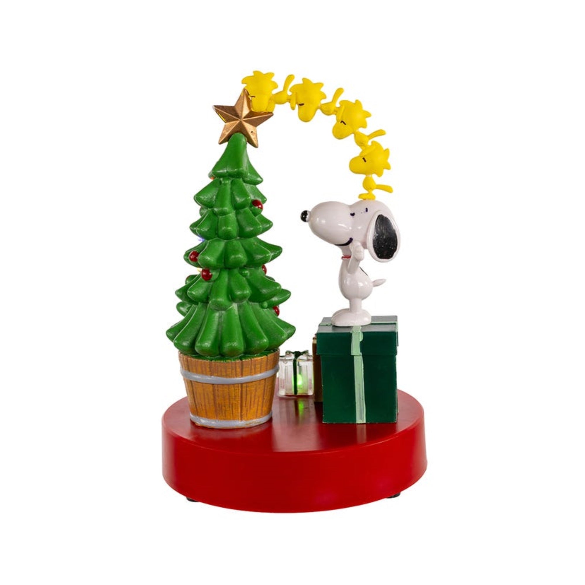 Kurt Adler Battery Operated Peanuts© Musical Light-Up Table Piece
