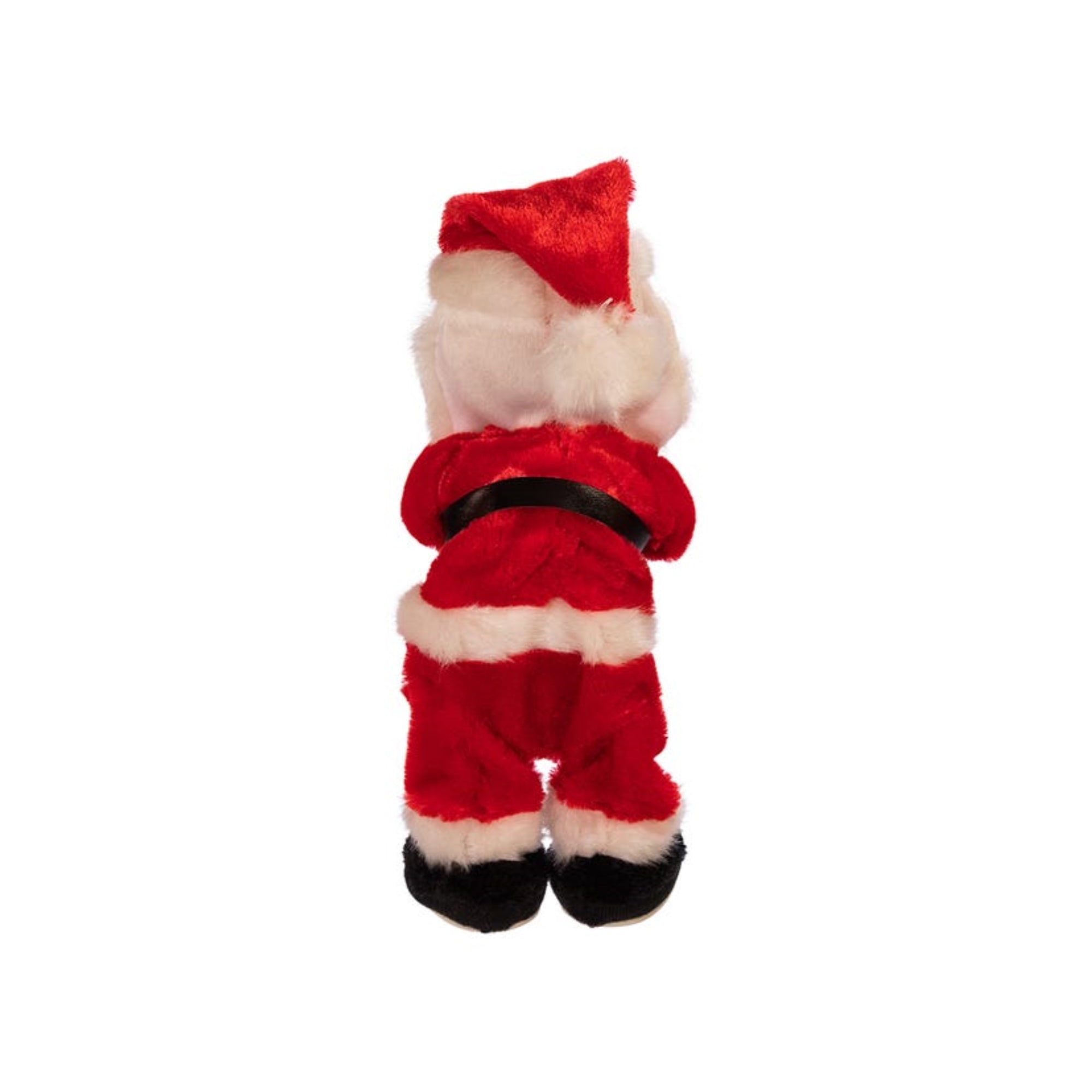 Kurt Adler Battery-Operated Dancing Jazz Santa Plush Decoration, 14"