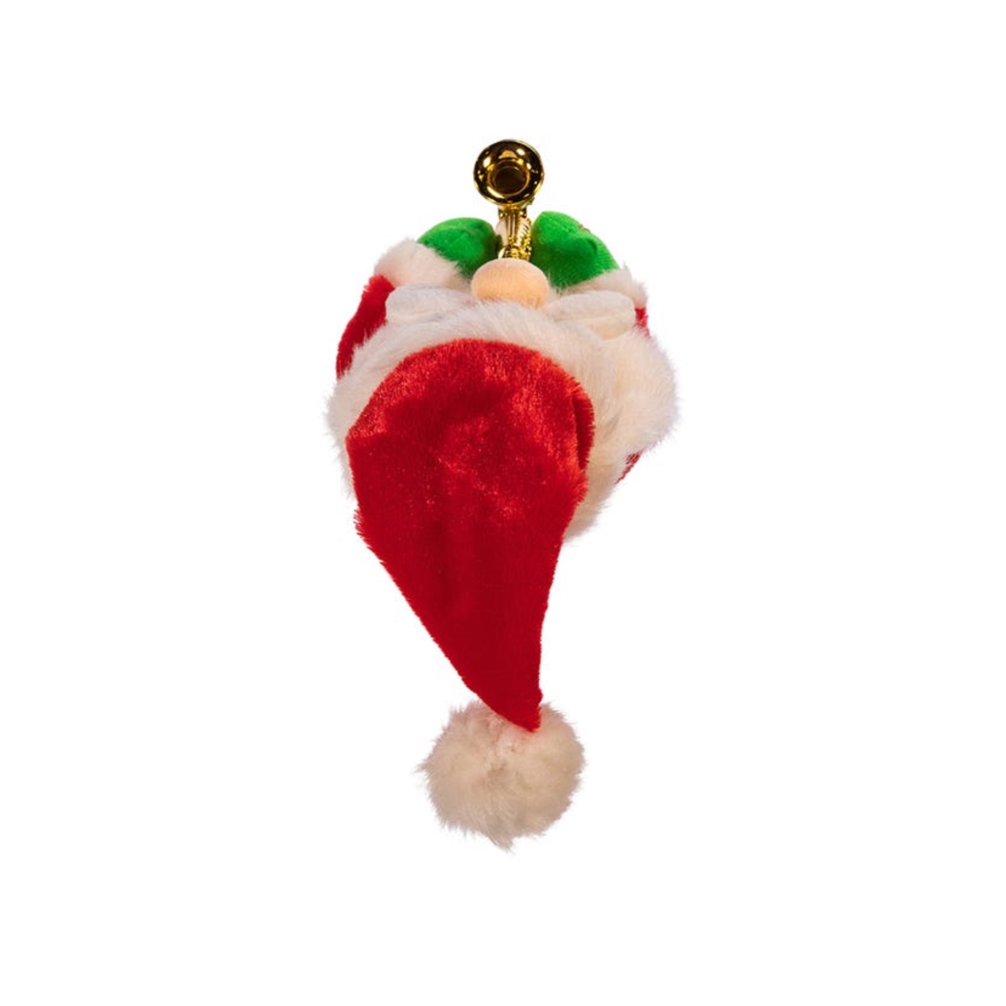 Kurt Adler Battery-Operated Dancing Jazz Santa Plush Decoration, 14"