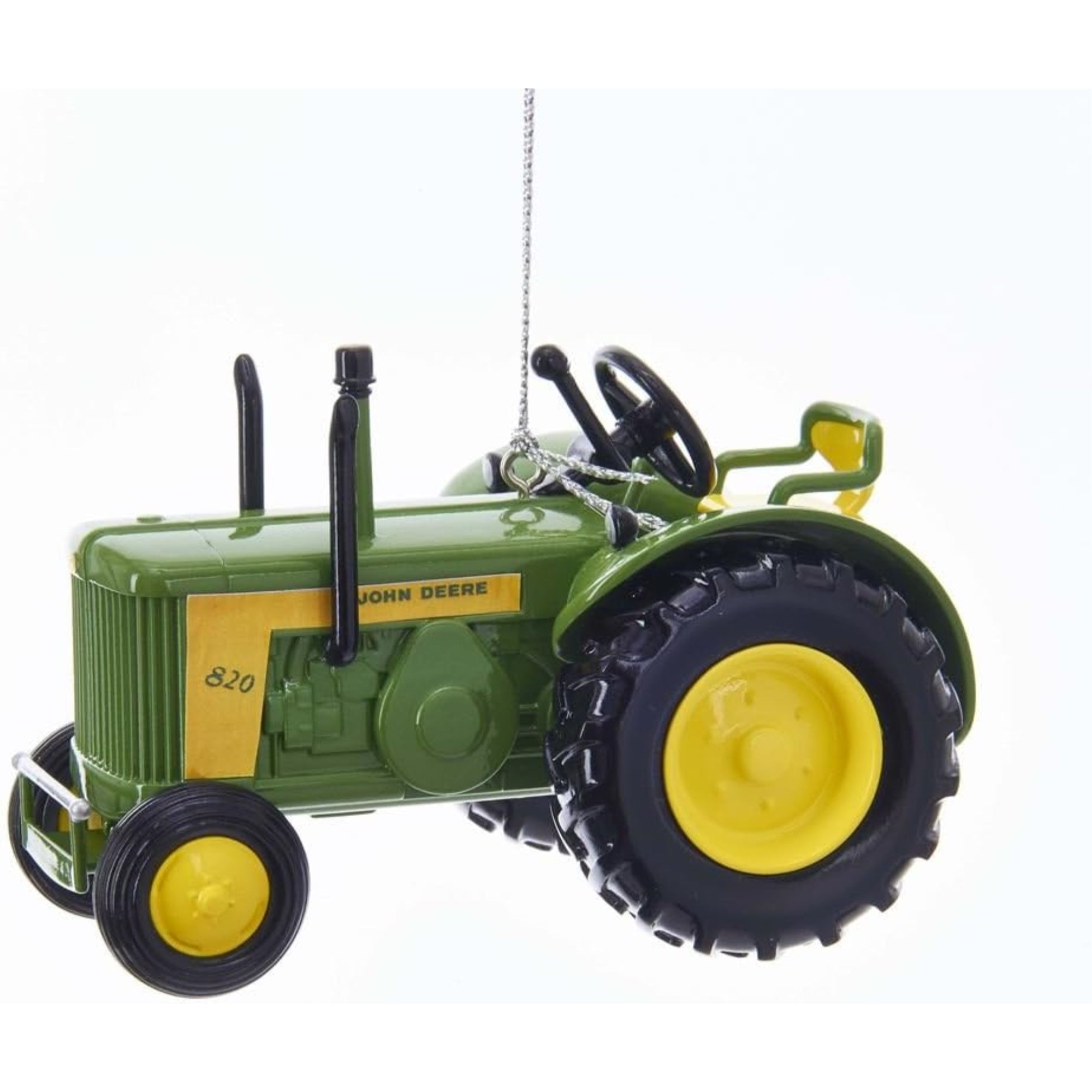Kurt Adler Plastic Ornament for Christmas Tree, 820 Diesel Tractor