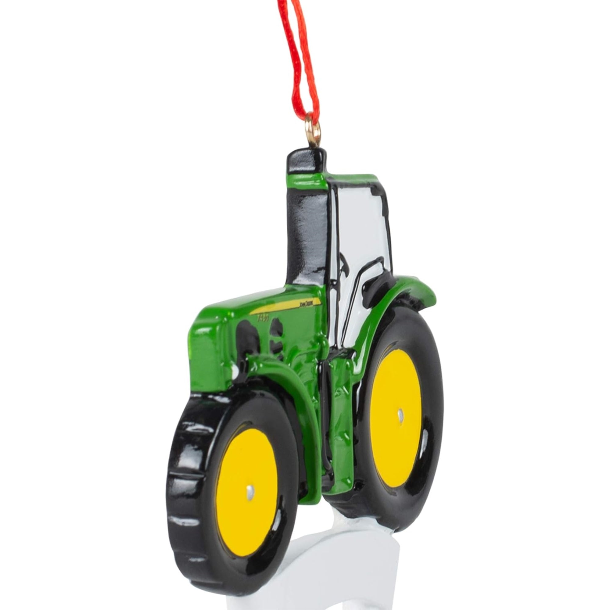 Kurt Adler Plastic Ornament for Christmas Tree, Personal Tractor