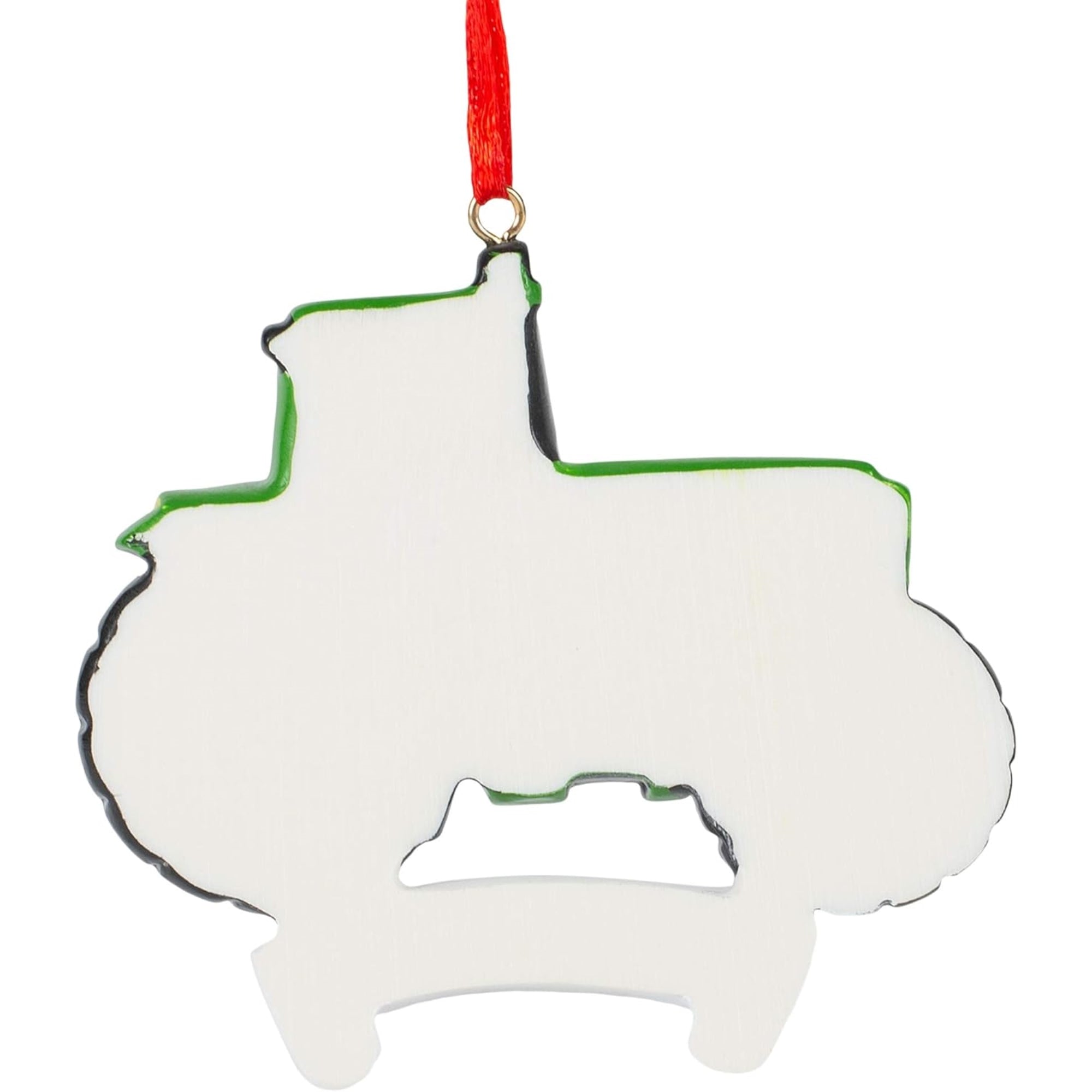 Kurt Adler Plastic Ornament for Christmas Tree, Personal Tractor