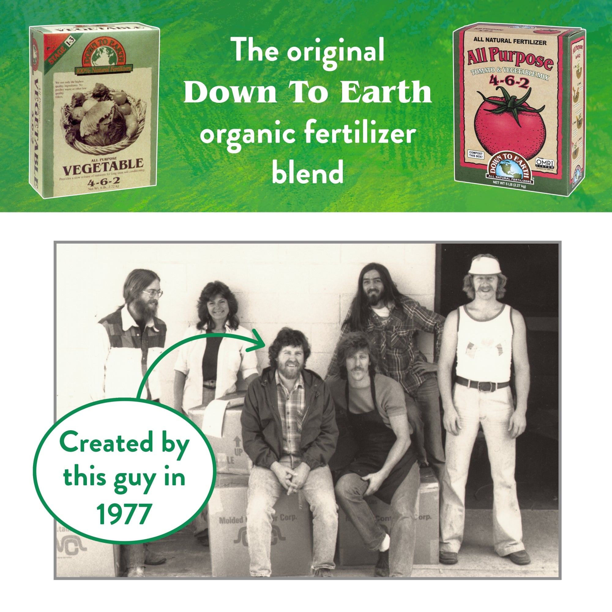Down to Earth Organic All Purpose Fertilizer Mix 4-6-2