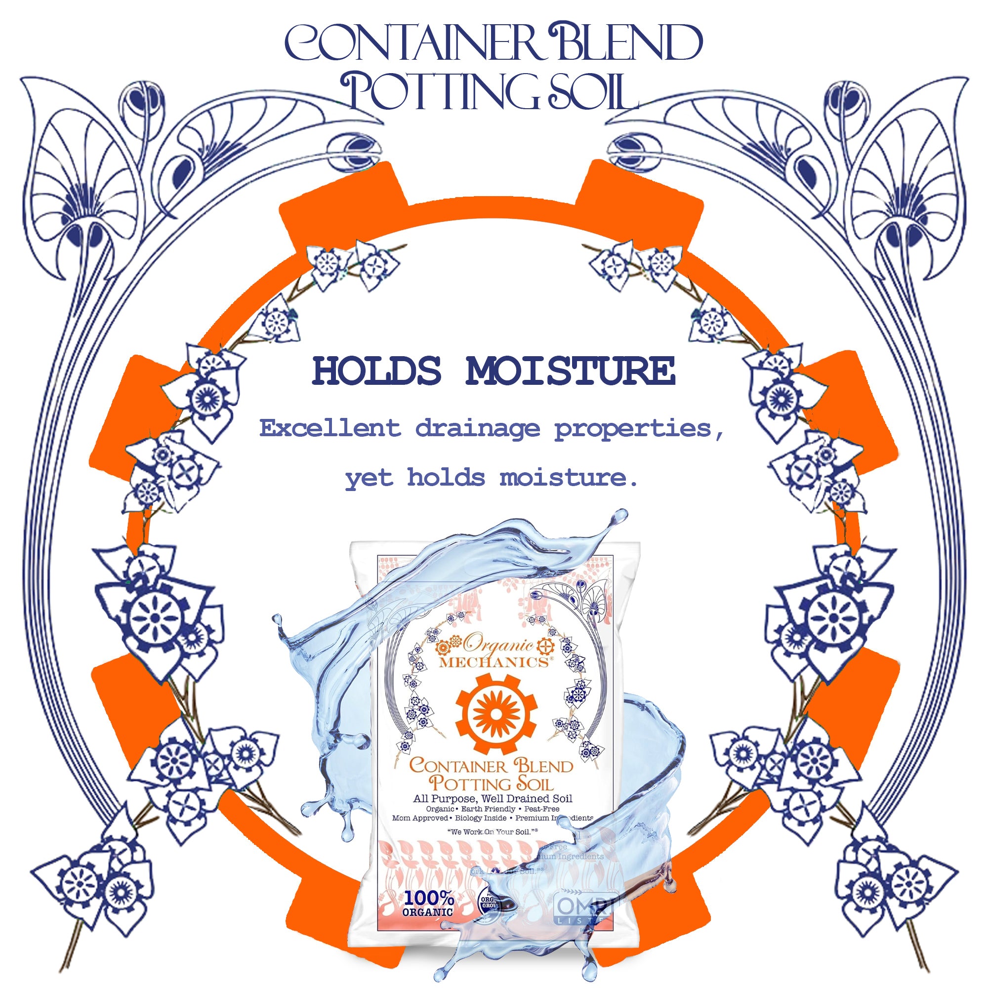 Organic Mechanics All Purpose Peat Free Container Blend Potting Soil