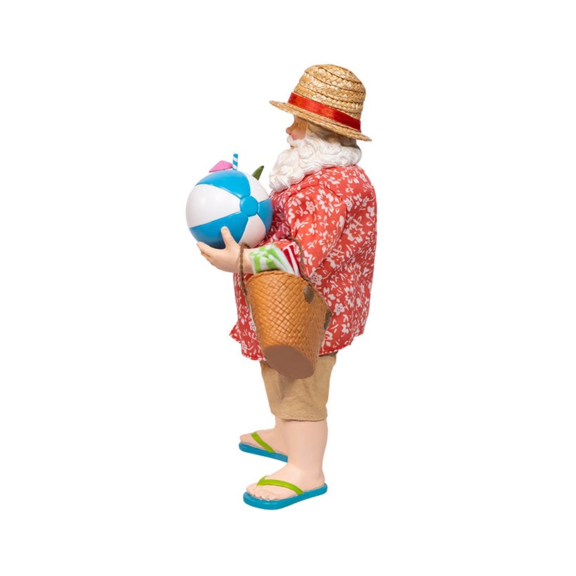 Kurt Adler Fabriché™ Palm Beach Santa Standing Christmas Figurine, 10.5"