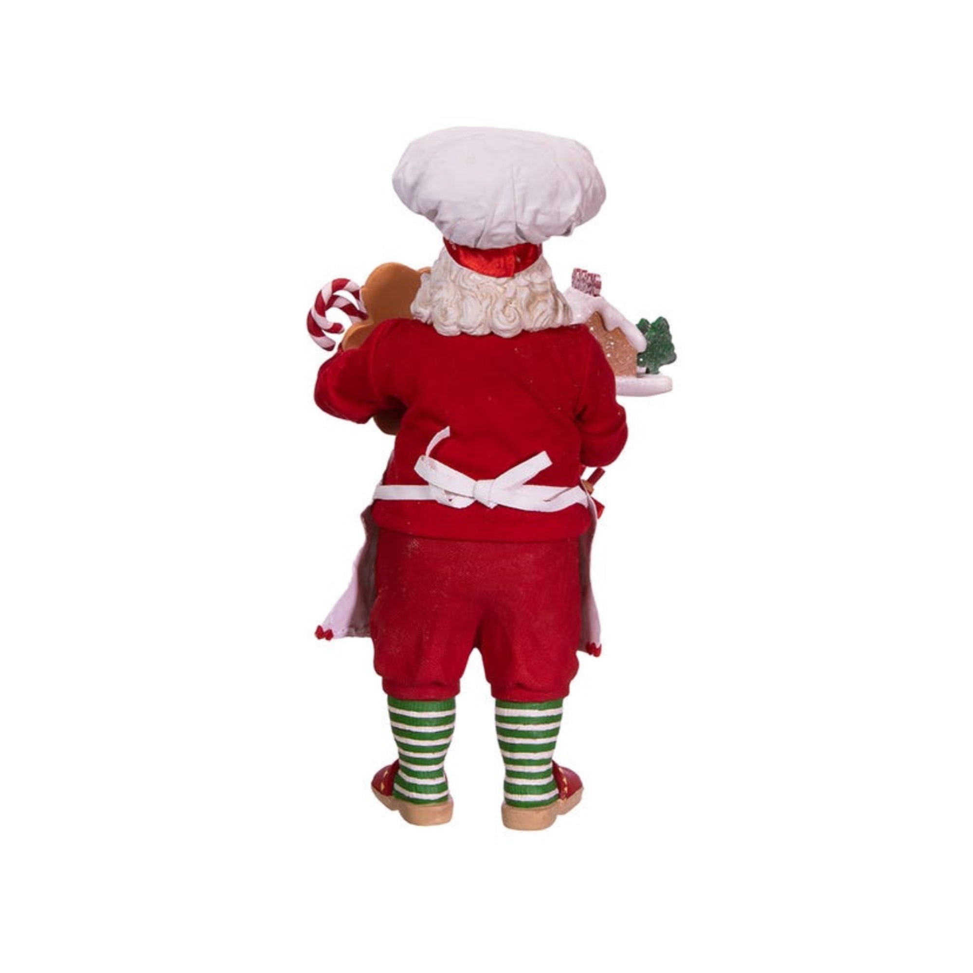 Kurt Adler Fabriché™ Gingerbread Santa Standing Christmas Figurine, 10.5"