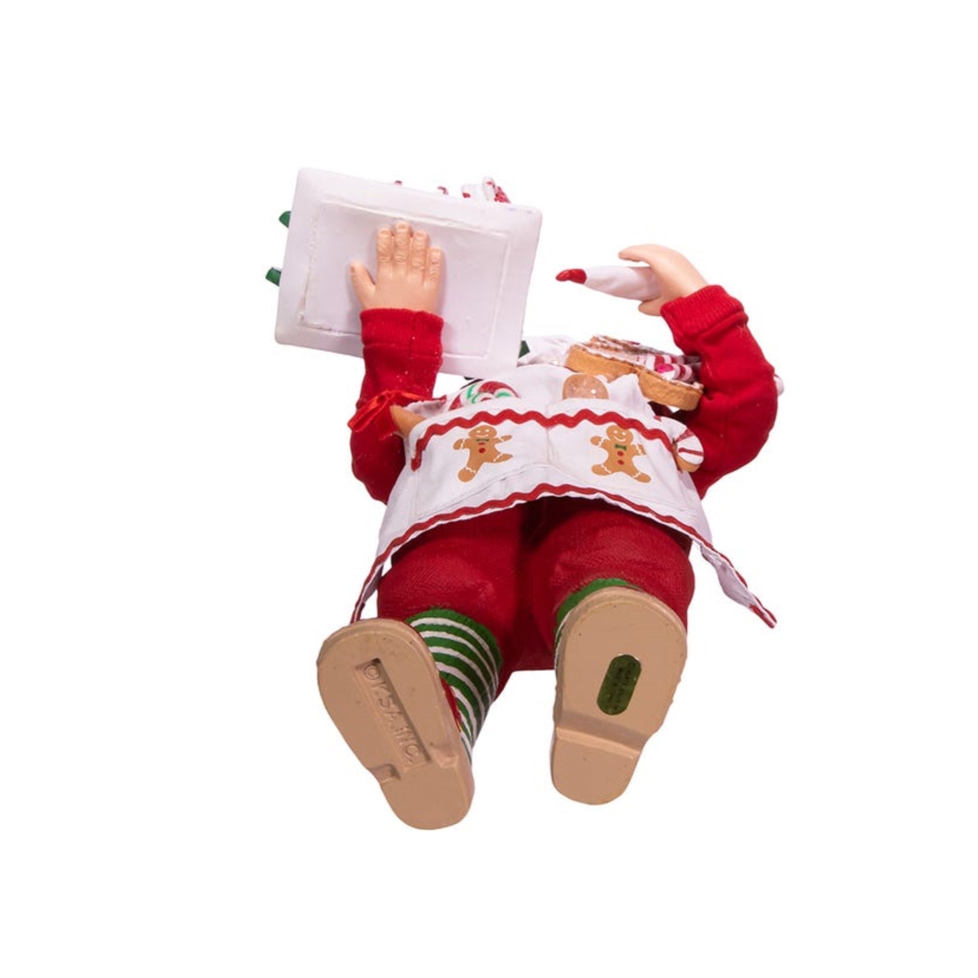 Kurt Adler Fabriché™ Gingerbread Santa Standing Christmas Figurine, 10.5"