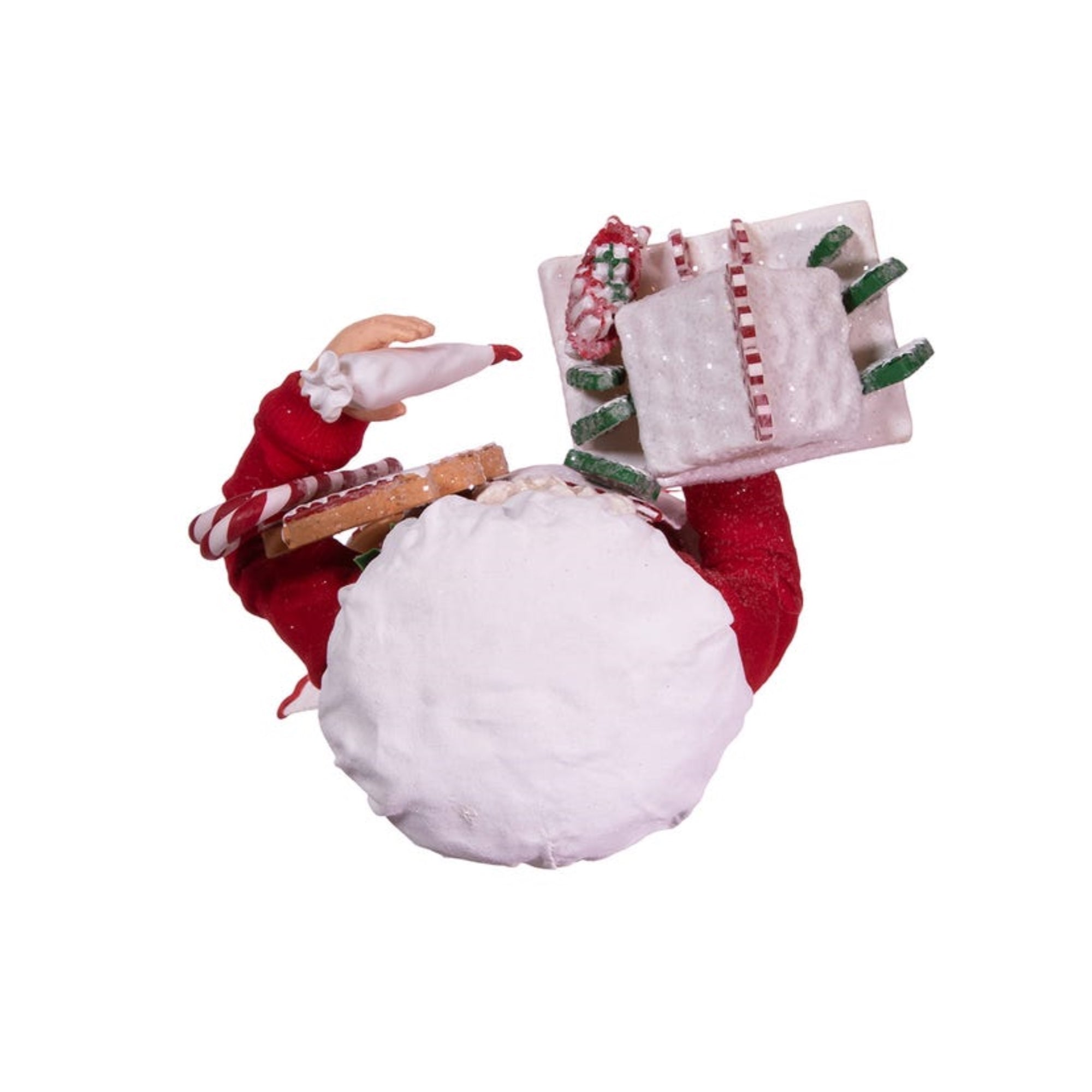 Kurt Adler Fabriché™ Gingerbread Santa Standing Christmas Figurine, 10.5"