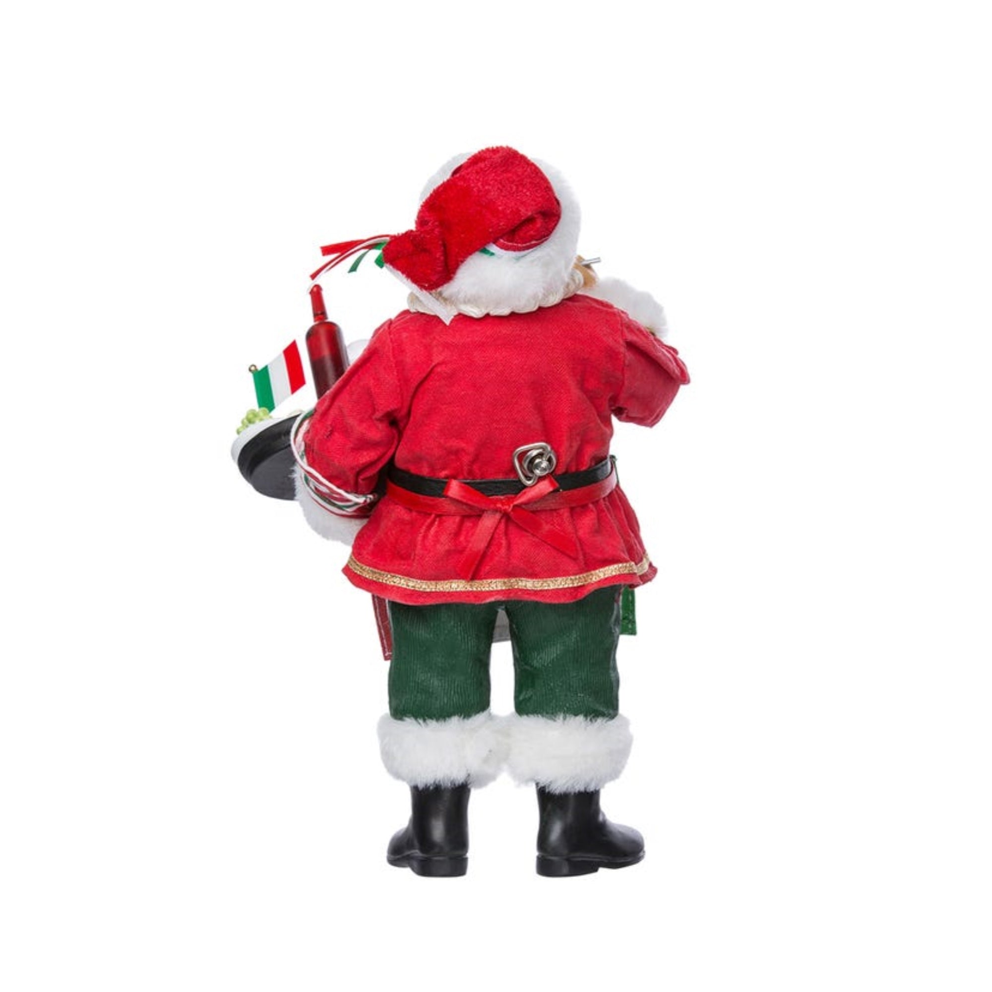 Kurt Adler Fabriché™ Musical Italian Santa Standing Christmas Figurine, 10.5"