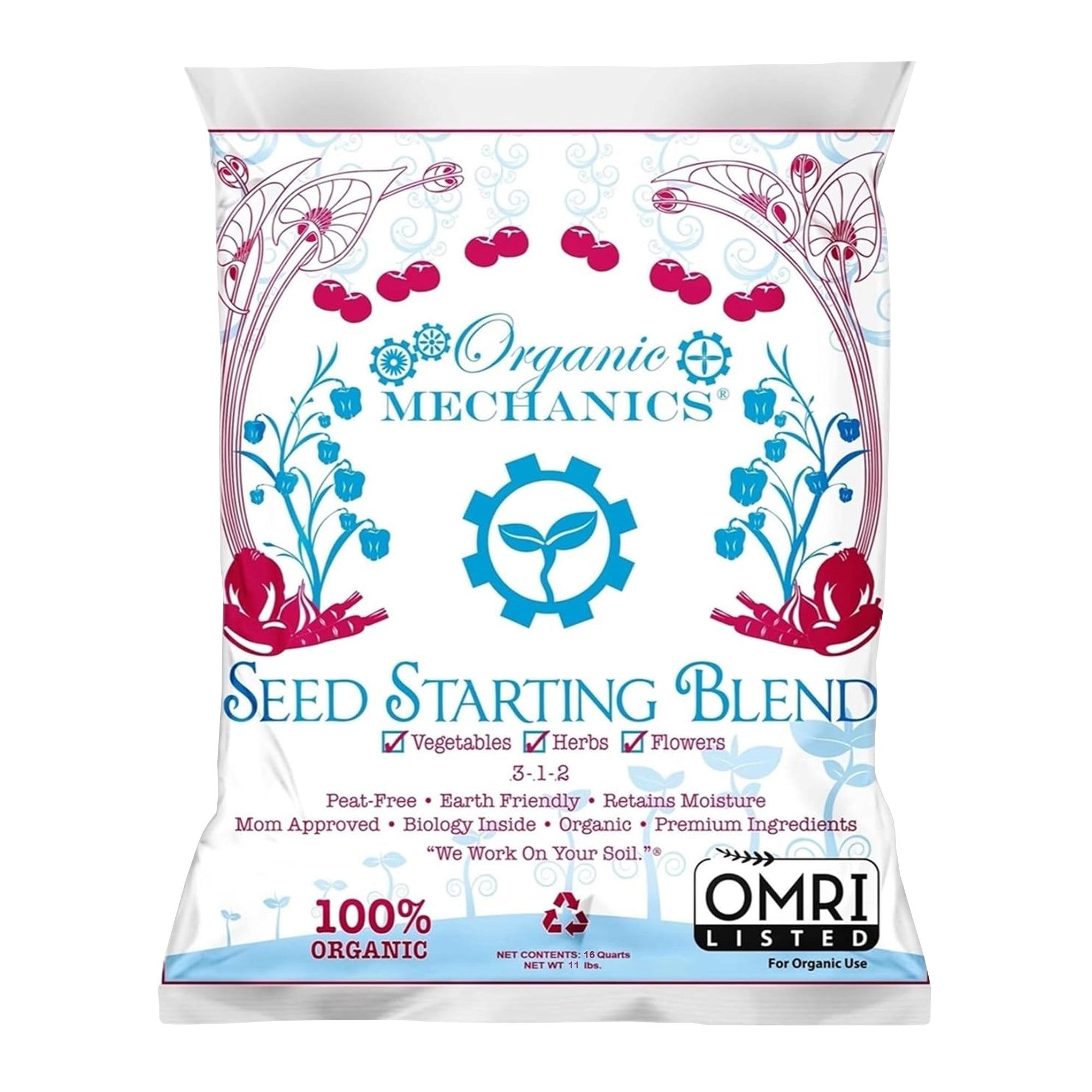 Organic Mechanics Seed Starting Blend Potting Soil