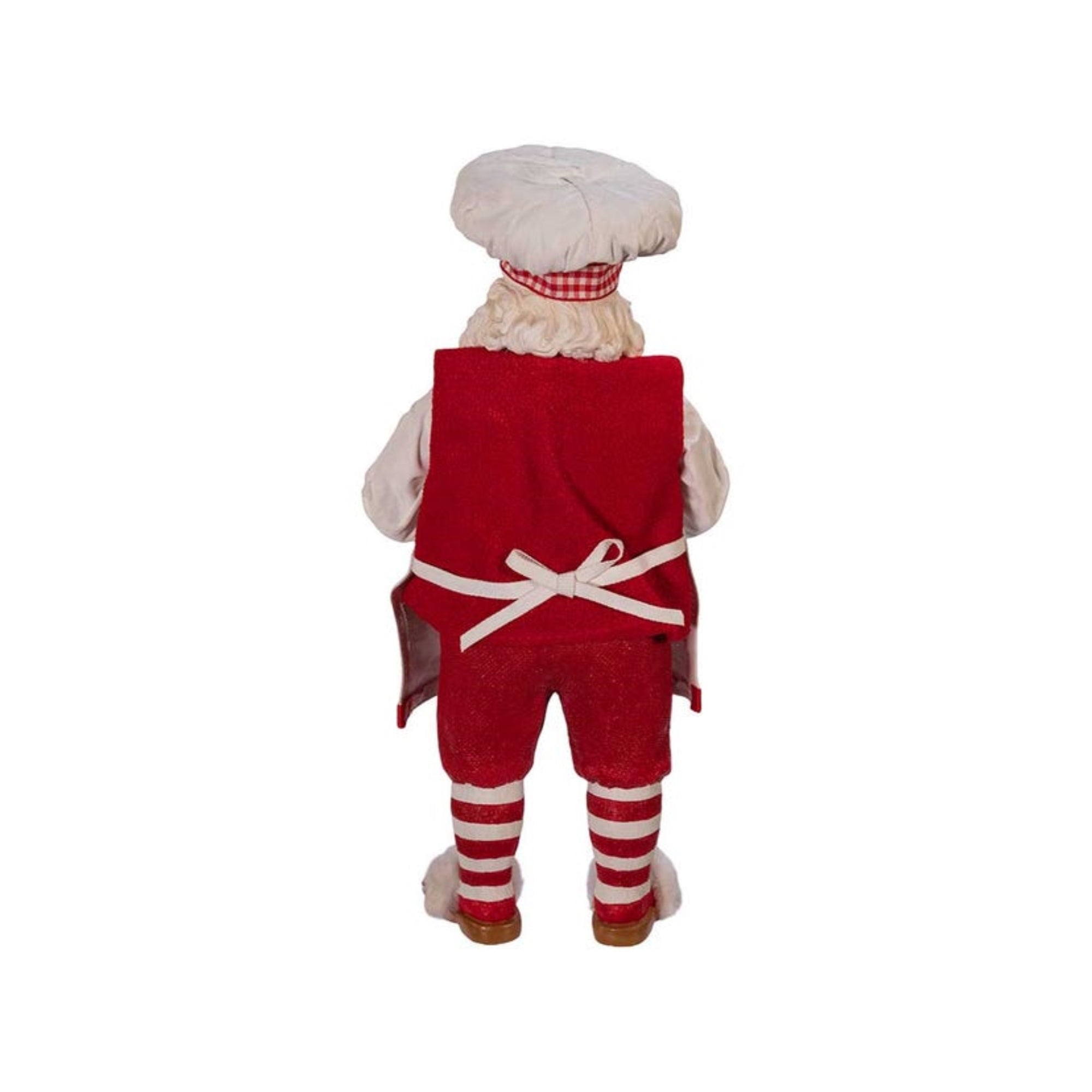 Kurt Adler Fabriché™ Gingerbread Chef Santa Standing Christmas Figurine, 10.5"