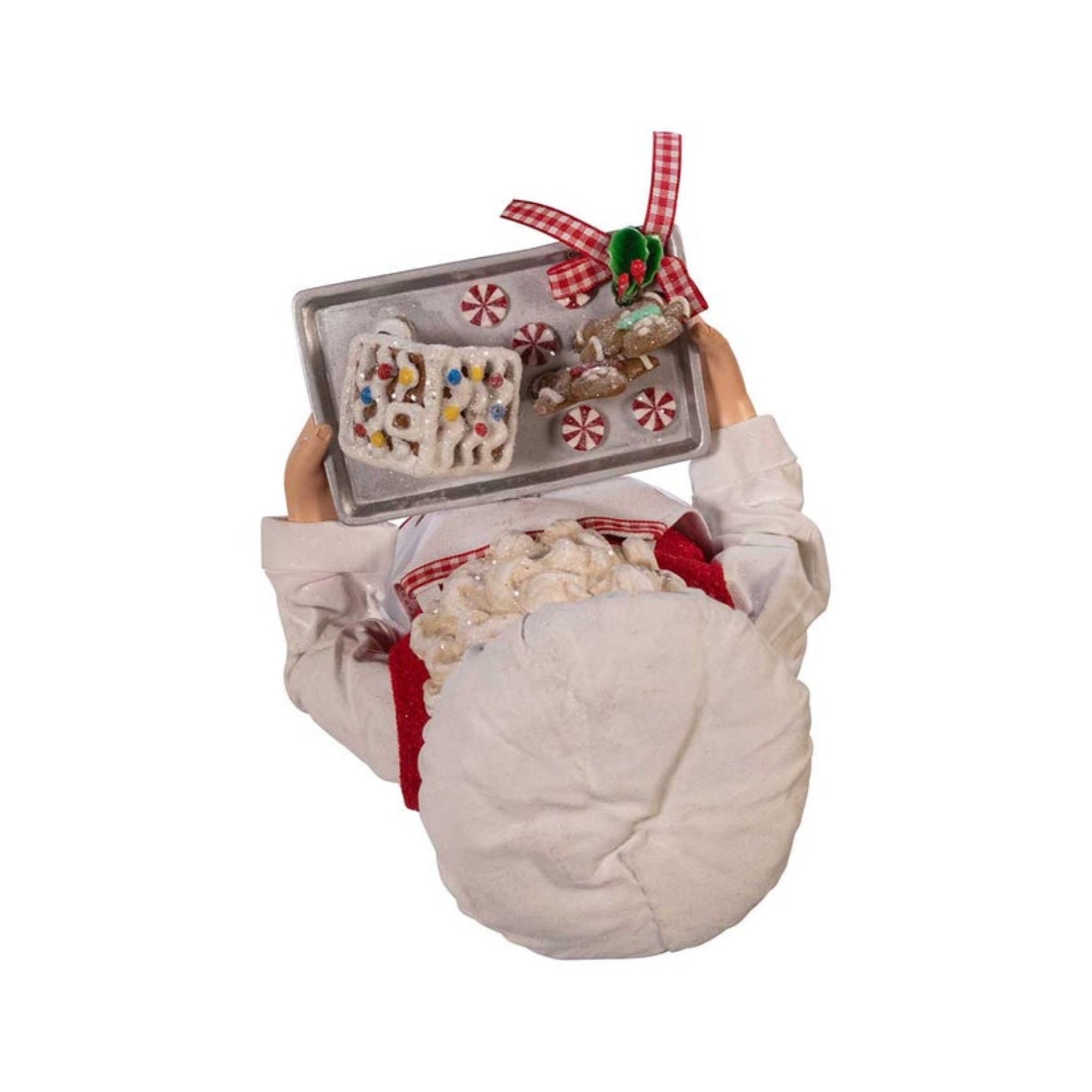 Kurt Adler Fabriché™ Gingerbread Chef Santa Standing Christmas Figurine, 10.5"
