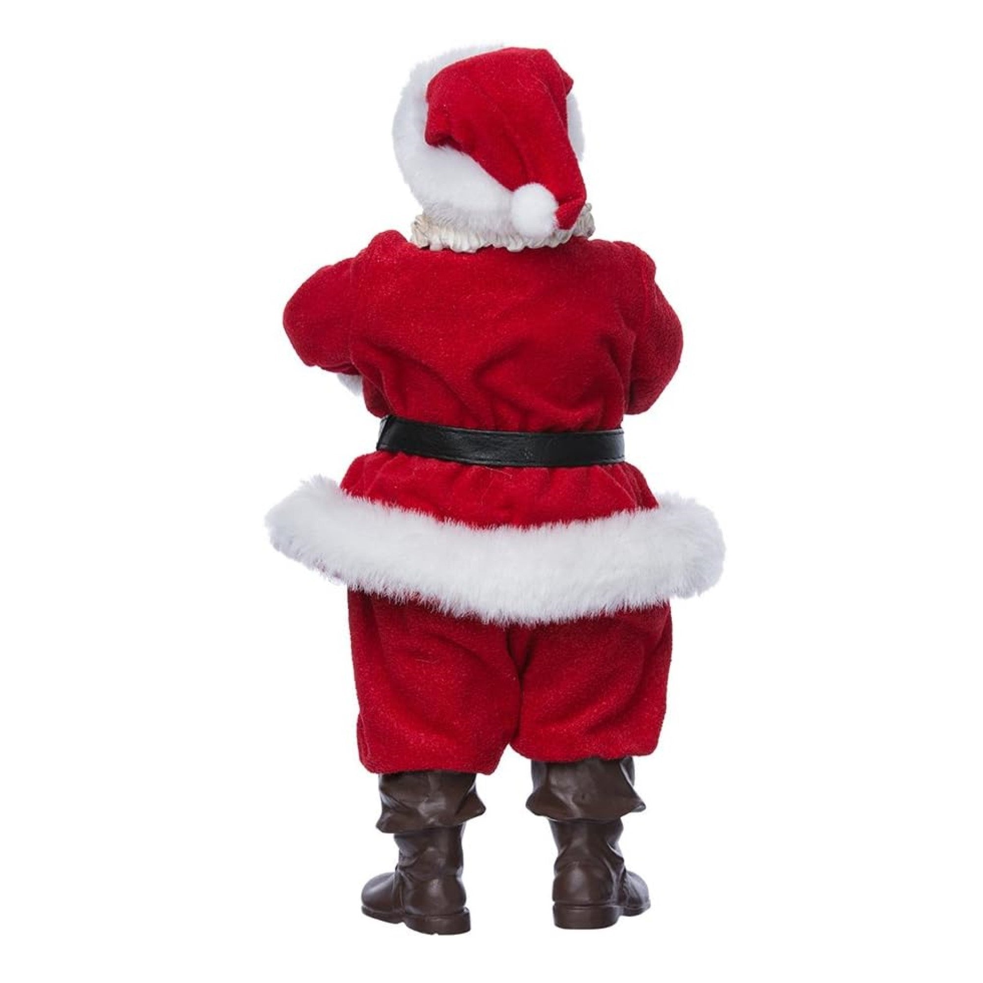 Kurt Adler Fabriche Christmas Figurine, Coca-Cola Santa Opening a Coke 10.5in