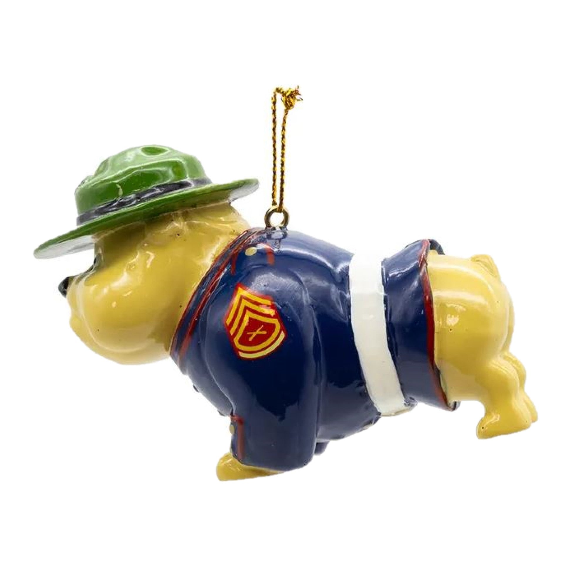 Kurt Adler U.S. Marine Corps Resin Bulldog Ornament