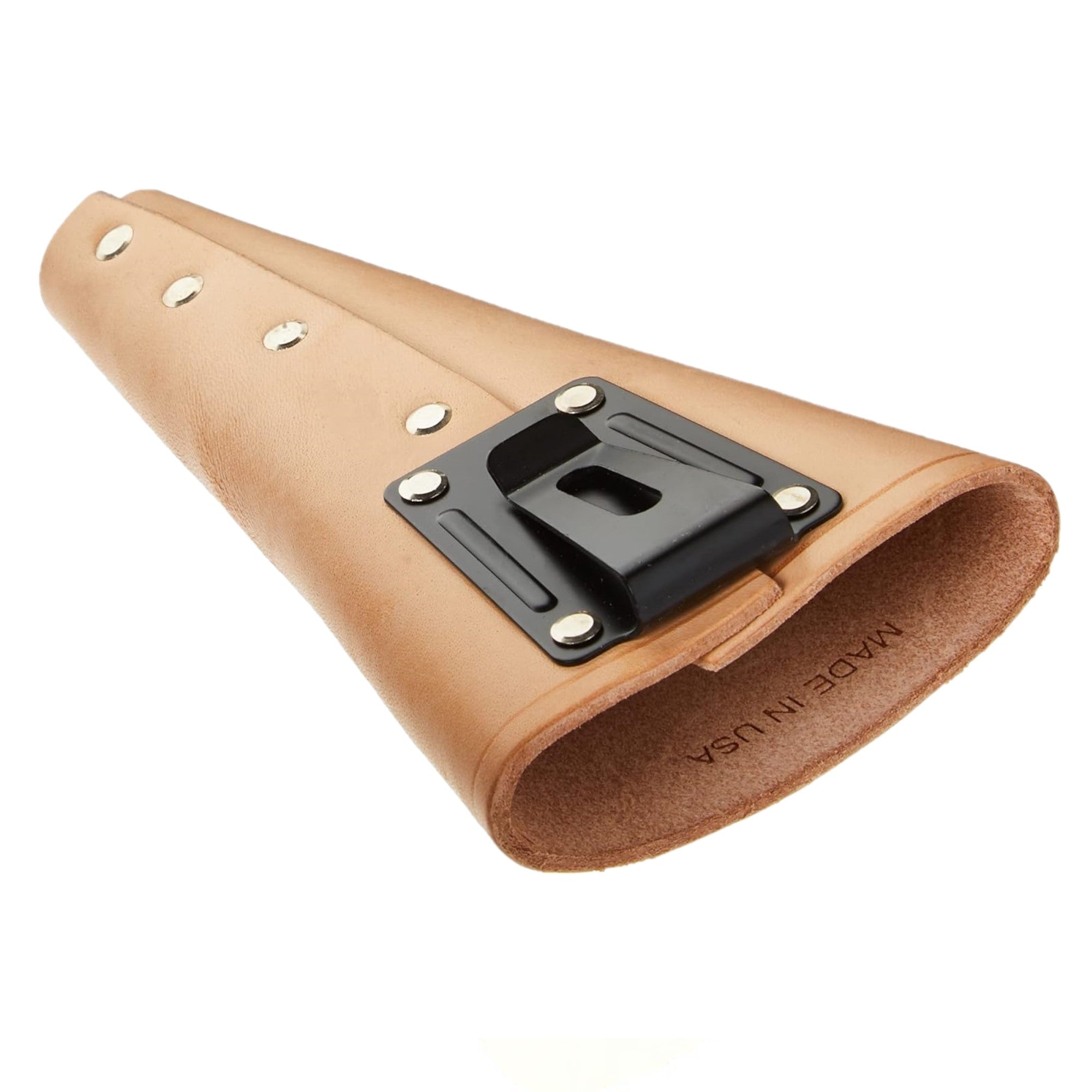 Felco Leather Scabbard Holster with Belt Clip for Pruners and Garden Tools