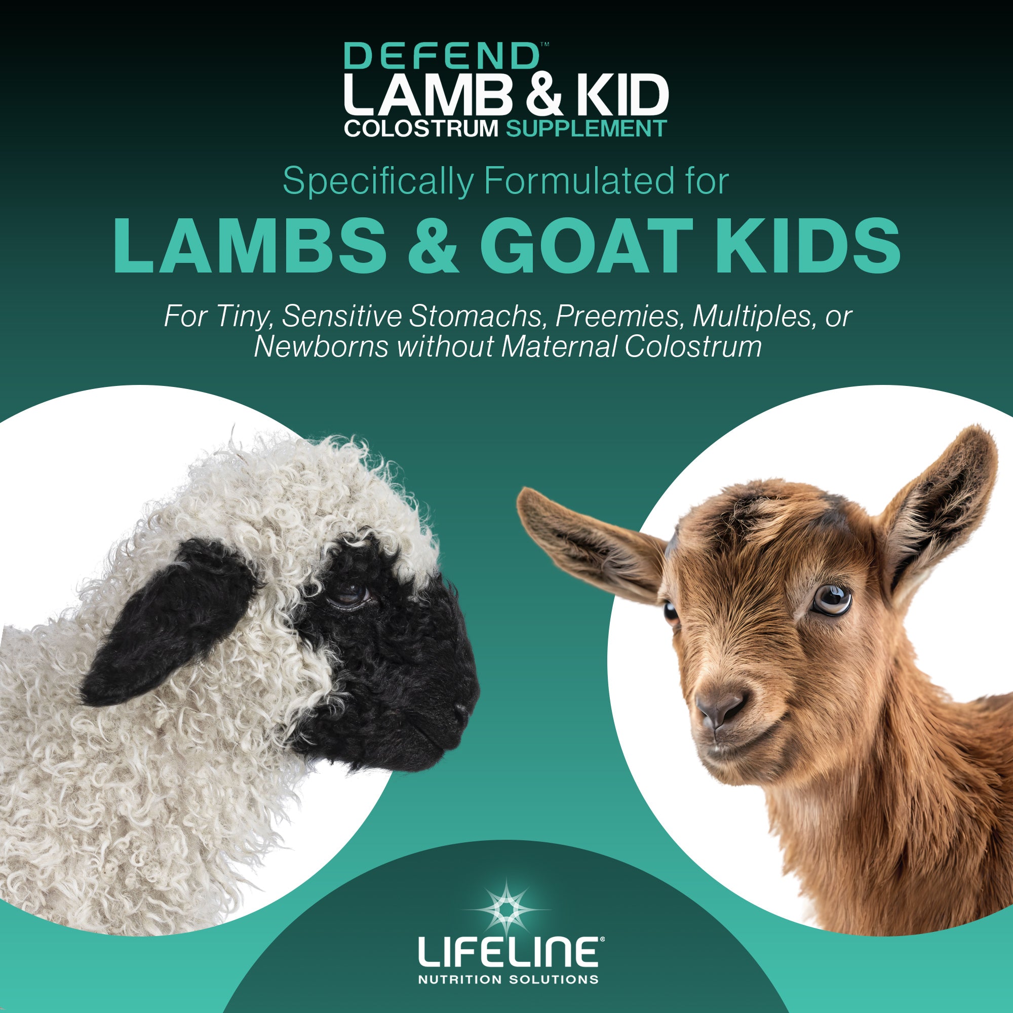 ANNUSO LIFELINE Defend Lamb & Kid Colostrum Supplement, 1lb Bag