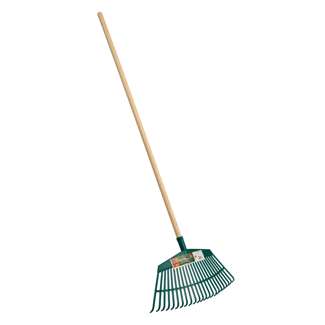 FARM-TUFF Hardwood Leaf & Garden Rake, 19in