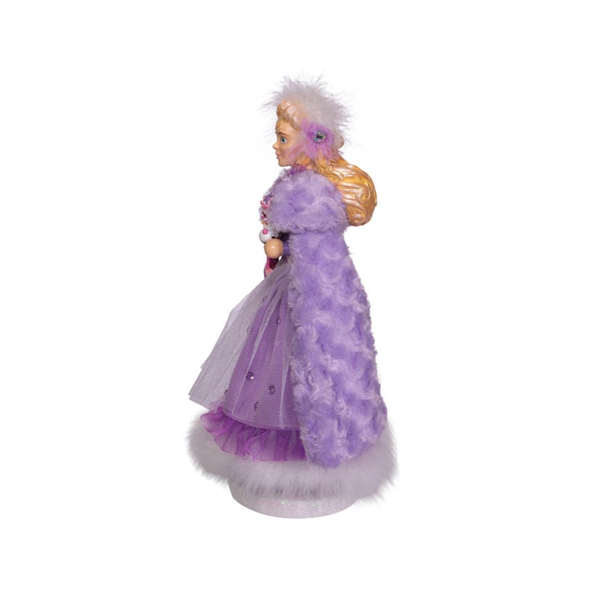 Kurt Adler Hollywood Sugar Plum Clara Nutcracker, Multi, 15"