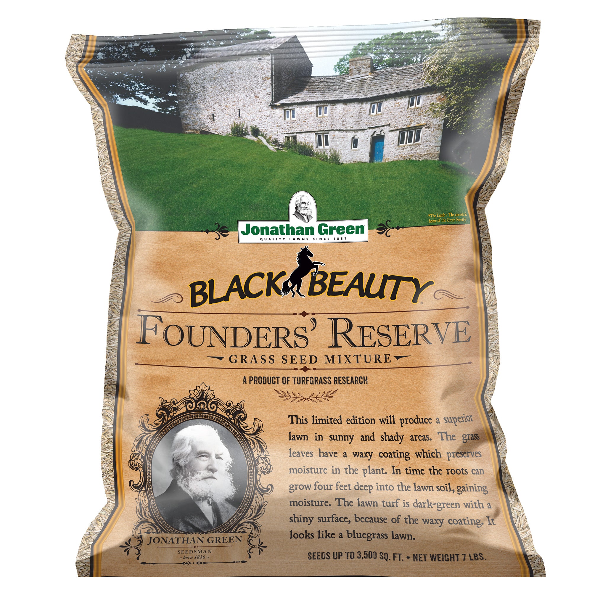 Jonathan Green Black Beauty Founders' Reserve Tall Fescue Grass Seed