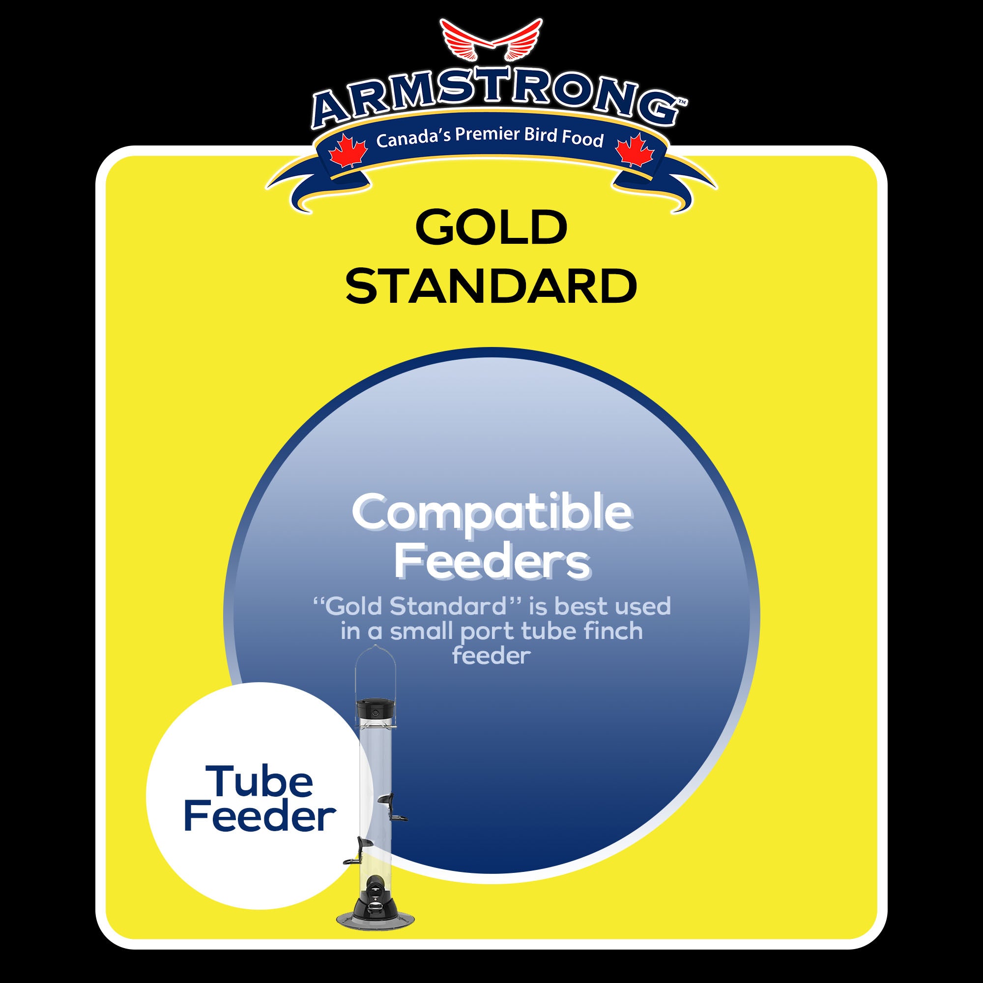 Armstrong Wild Bird Food Royal Jubilee Gold Standard Blend, 5lb Jug