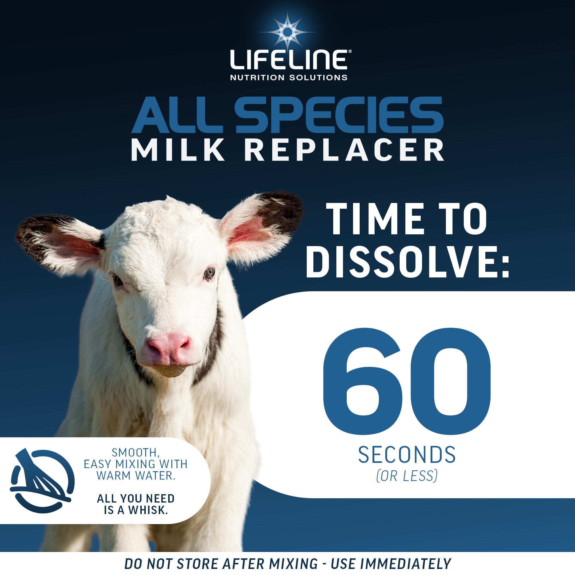 ANNUSO LIFELINE All Species Milk Replacer 23:21, 6lb Bag