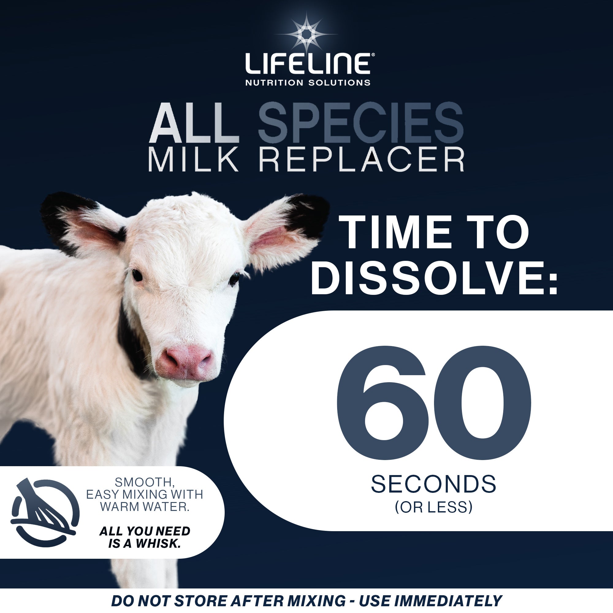 ANNUSO LIFELINE All Species Milk Replacer 20:20, 10lb Bag