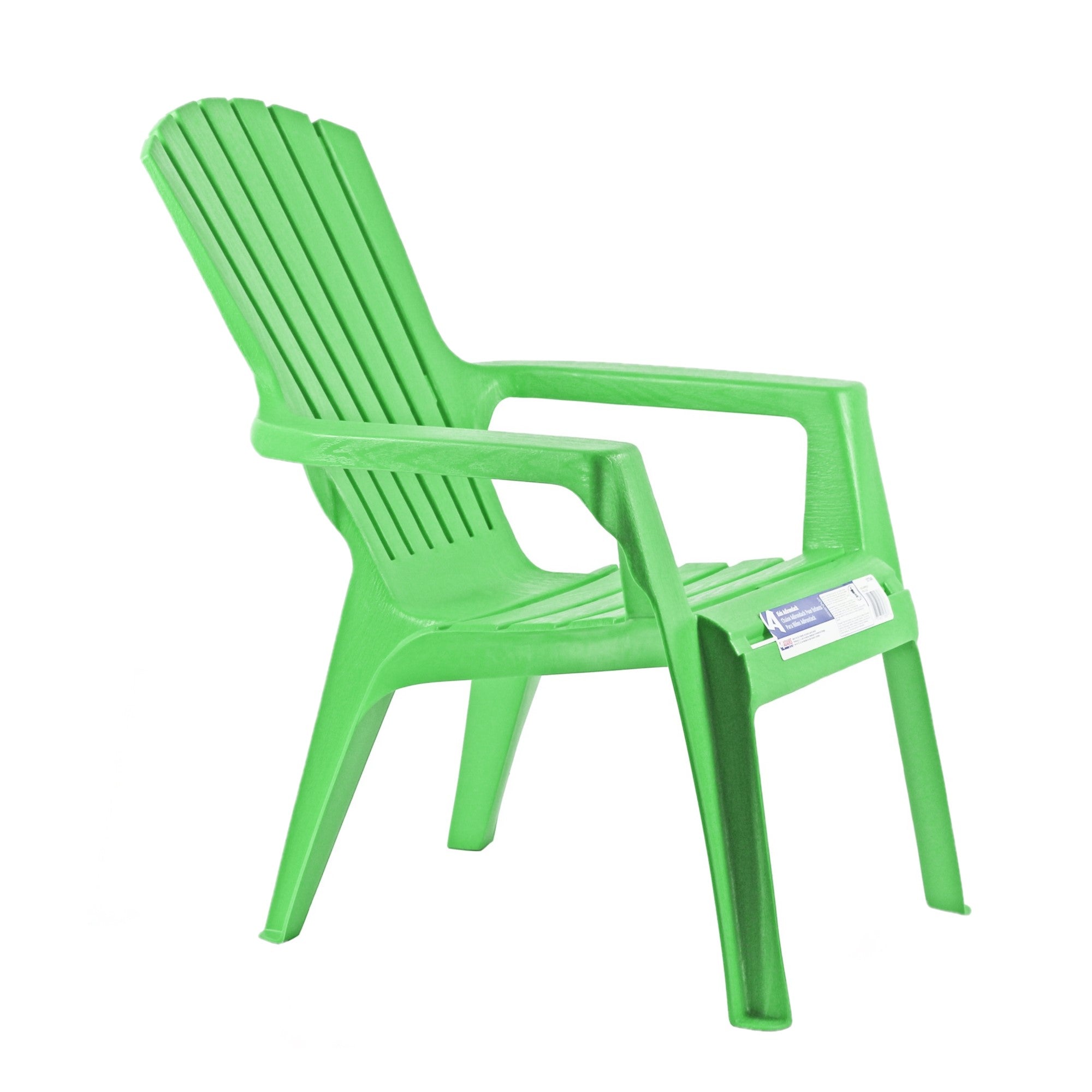 Adams Resin Child-Sized Outdoor Adirondack Stacking Chair (50lb Capacity)