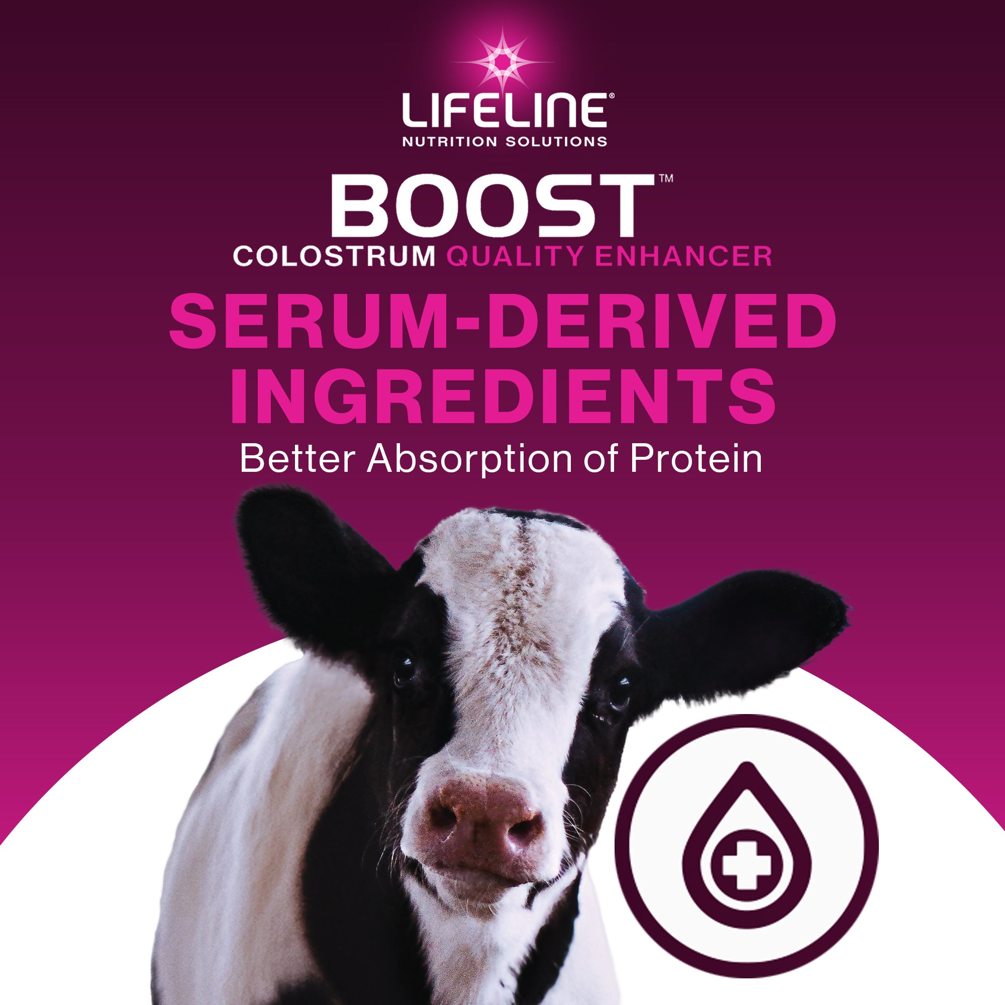 ANNUSO LIFELINE Boost Maternal Colostrum Booster for Calves, 12lb Pail