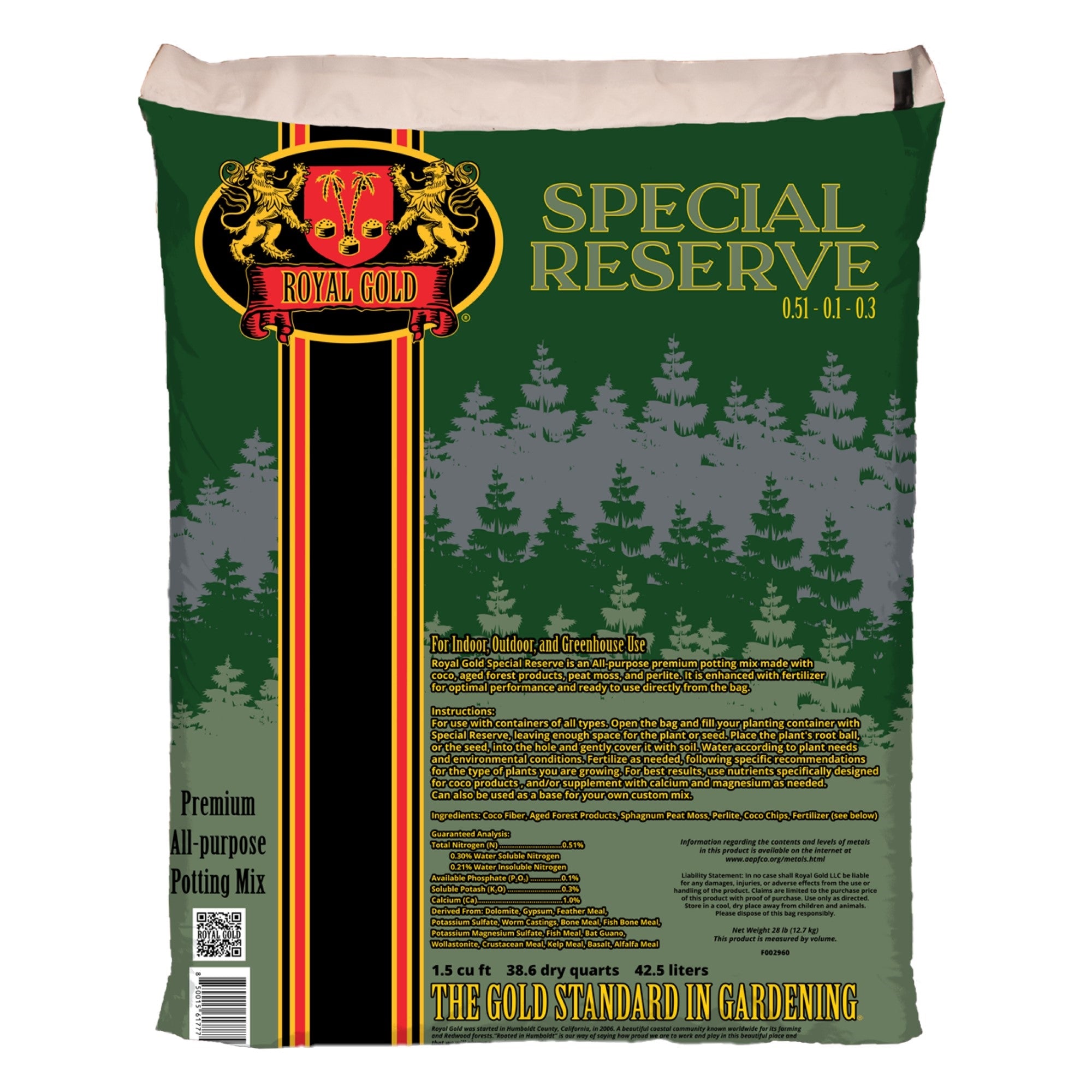 Royal Gold Special Reserve Premium Potting Mix