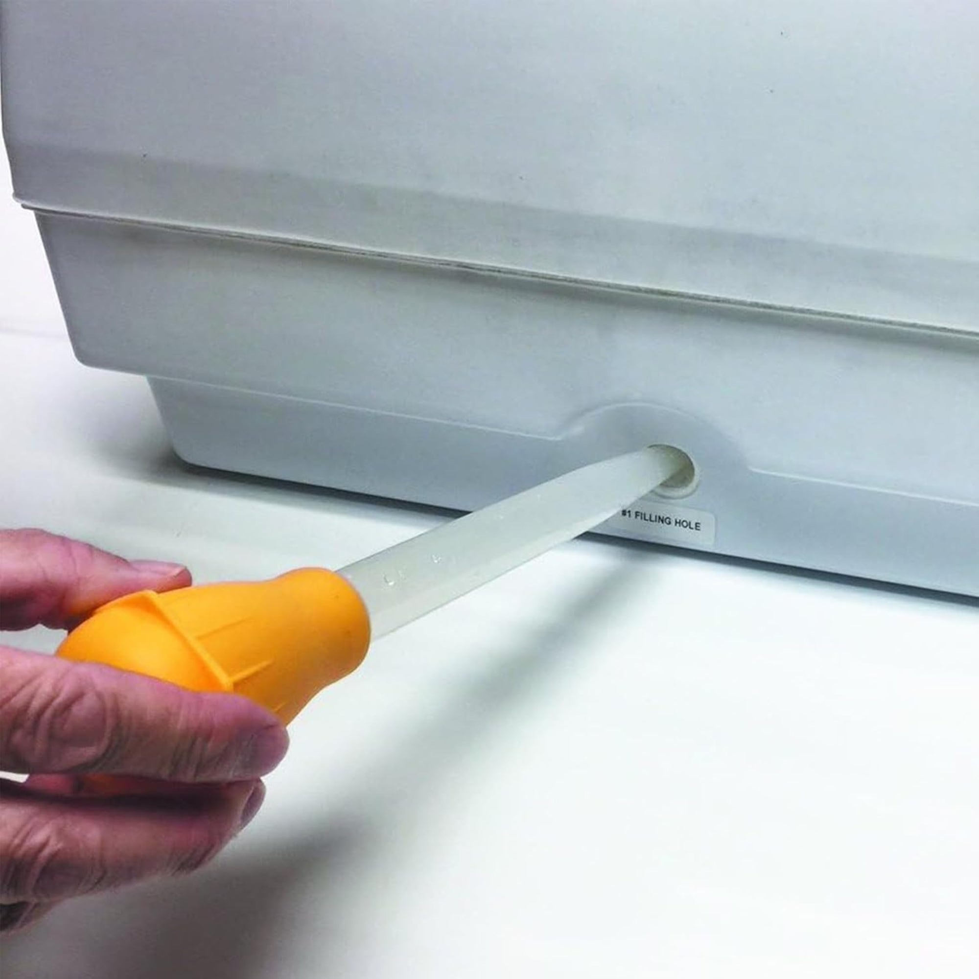 Farm Innovators Heated Digital Air Incubator – 40W, Circulated Air, 4-Dozen Egg Capacity, White