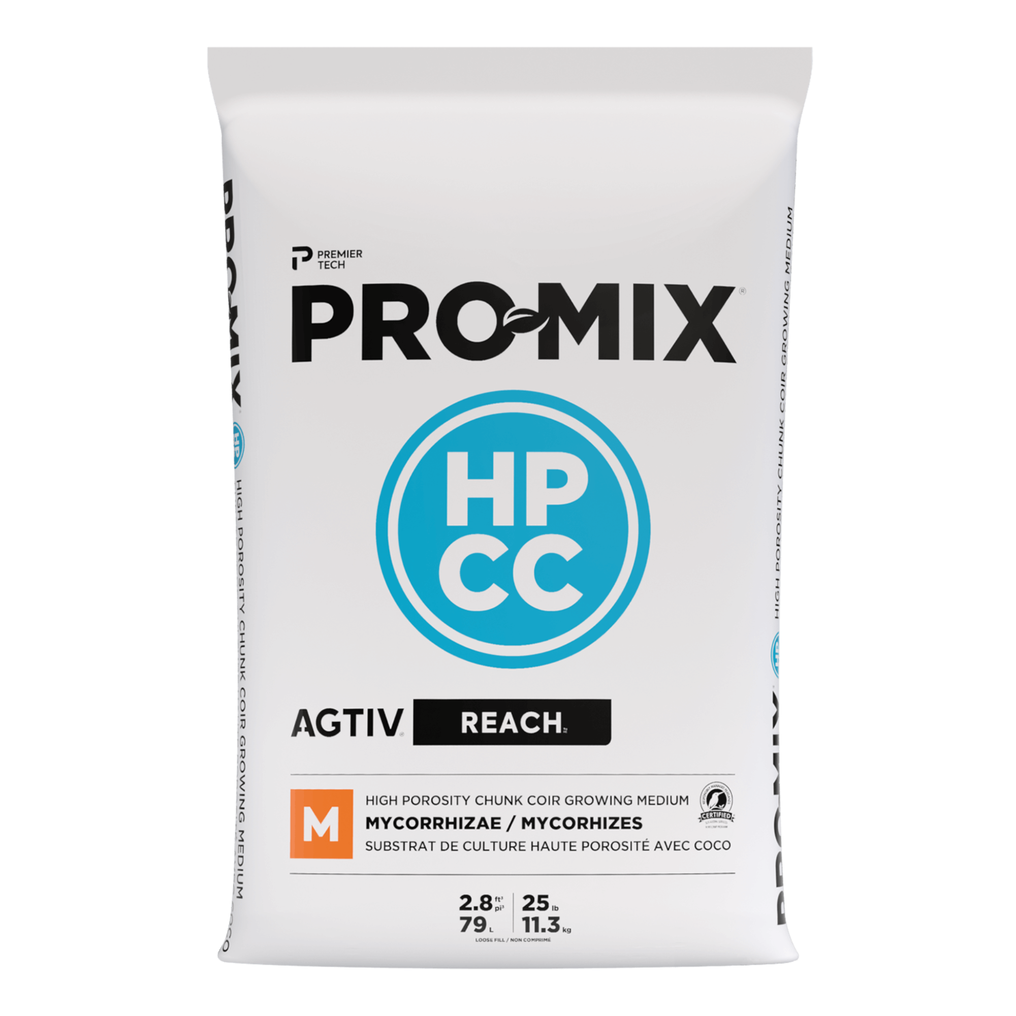 Premier Horticulture Pro Mix HP-CC Mycorrhizae High Porosity Grower Mix, 2.8 CF