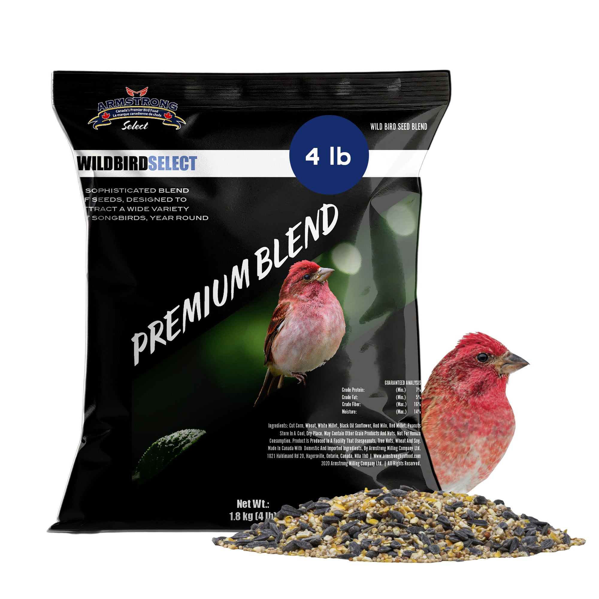 Armstrong Wild Bird Select Songbird Premium Blend, 4lbs