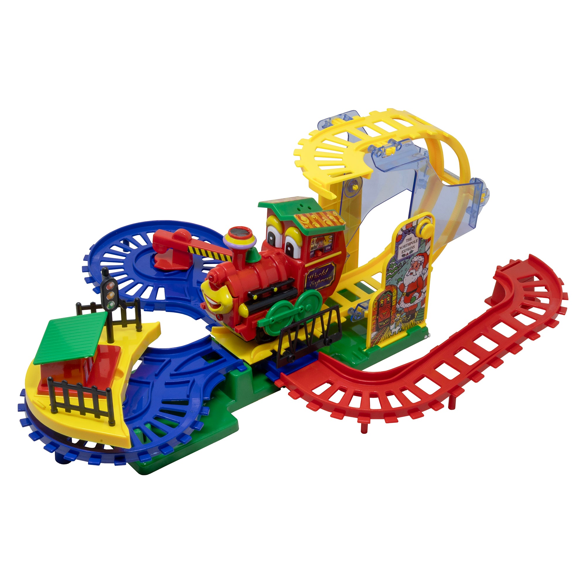 Kurt Adler Battery-Operated Musical North Pole Express Train