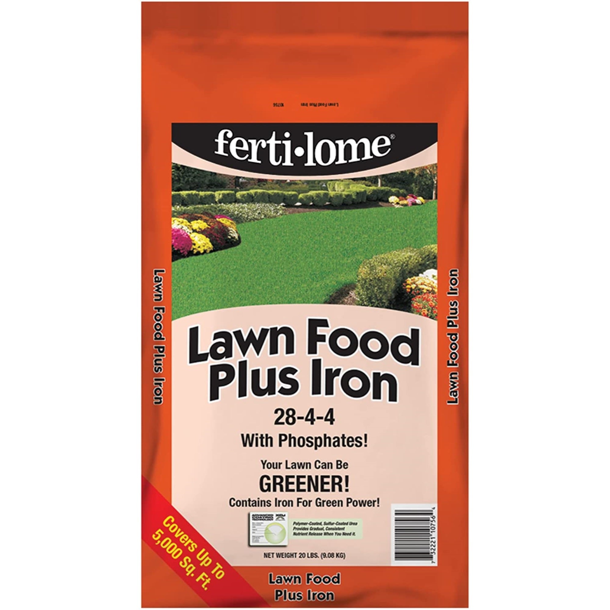 VPG Fertilome Lawn Food Plus Iron w/ Phosphates, 28-4-4