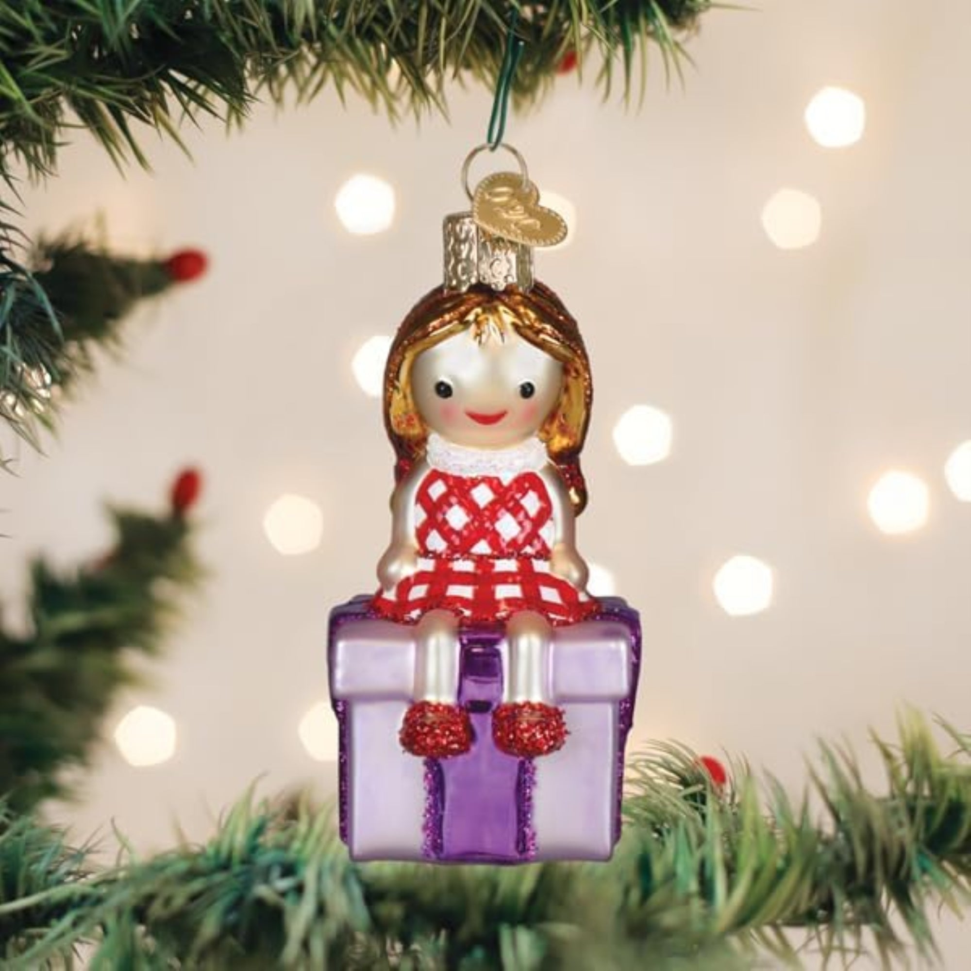 Old World Christmas Blown Glass Ornament for Christmas Tree, Misfit Doll