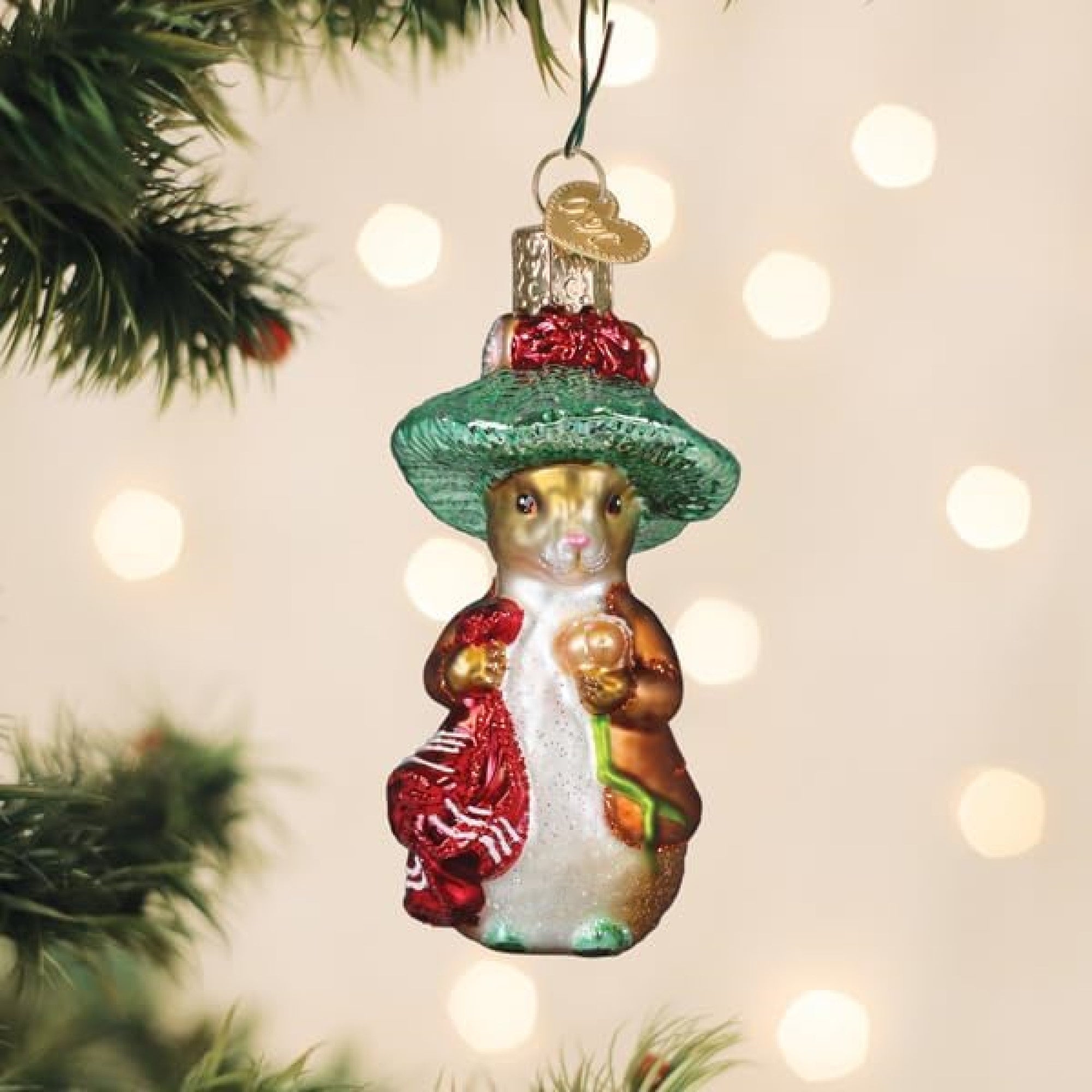 Old World Christmas Blown Glass Ornament for Christmas Tree, Benjamin