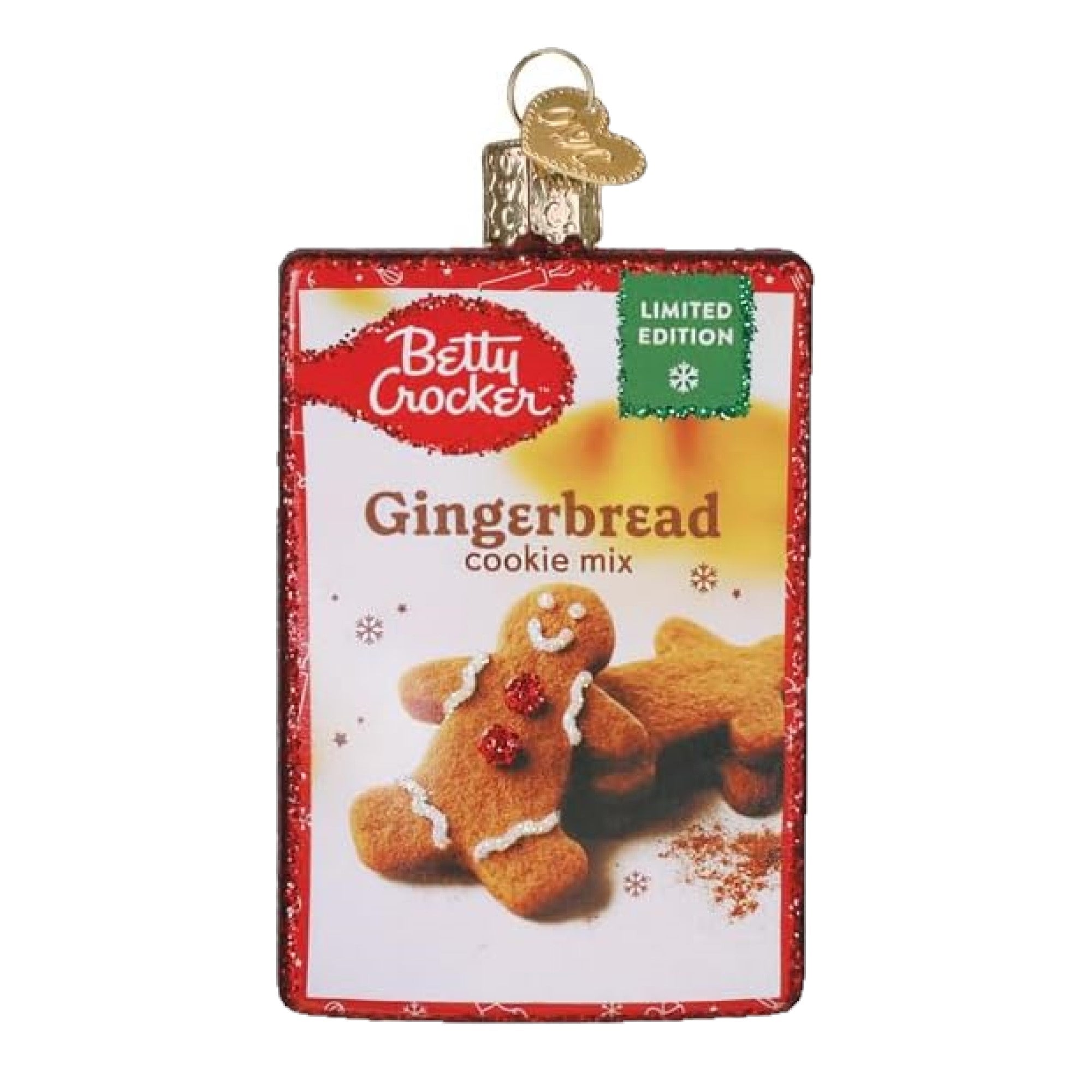 Old World Christmas Blown Glass Ornament for Christmas Tree, Betty Crocker Cookie Mix