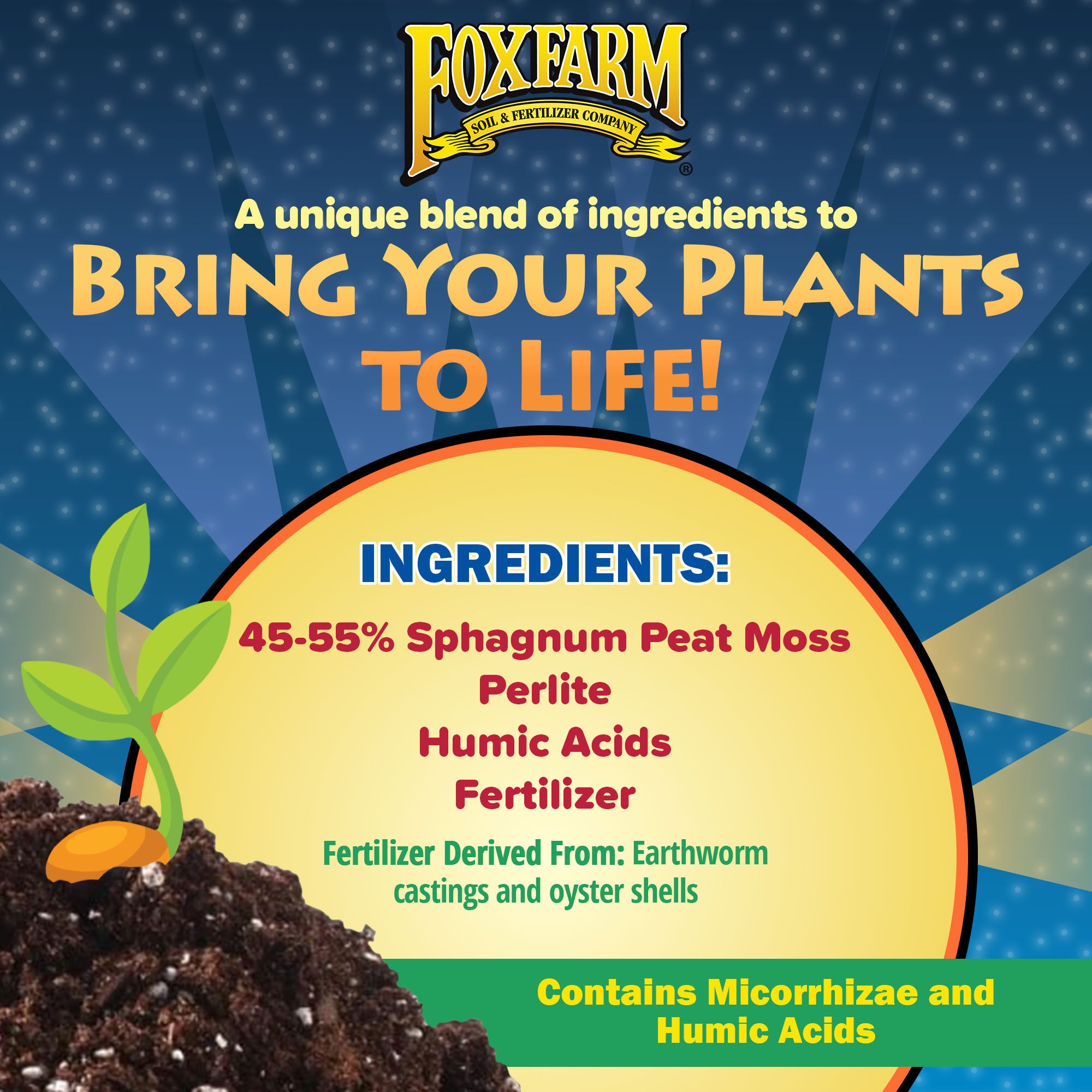 FoxFarm Light Warrior Seed Starter Growing Medium