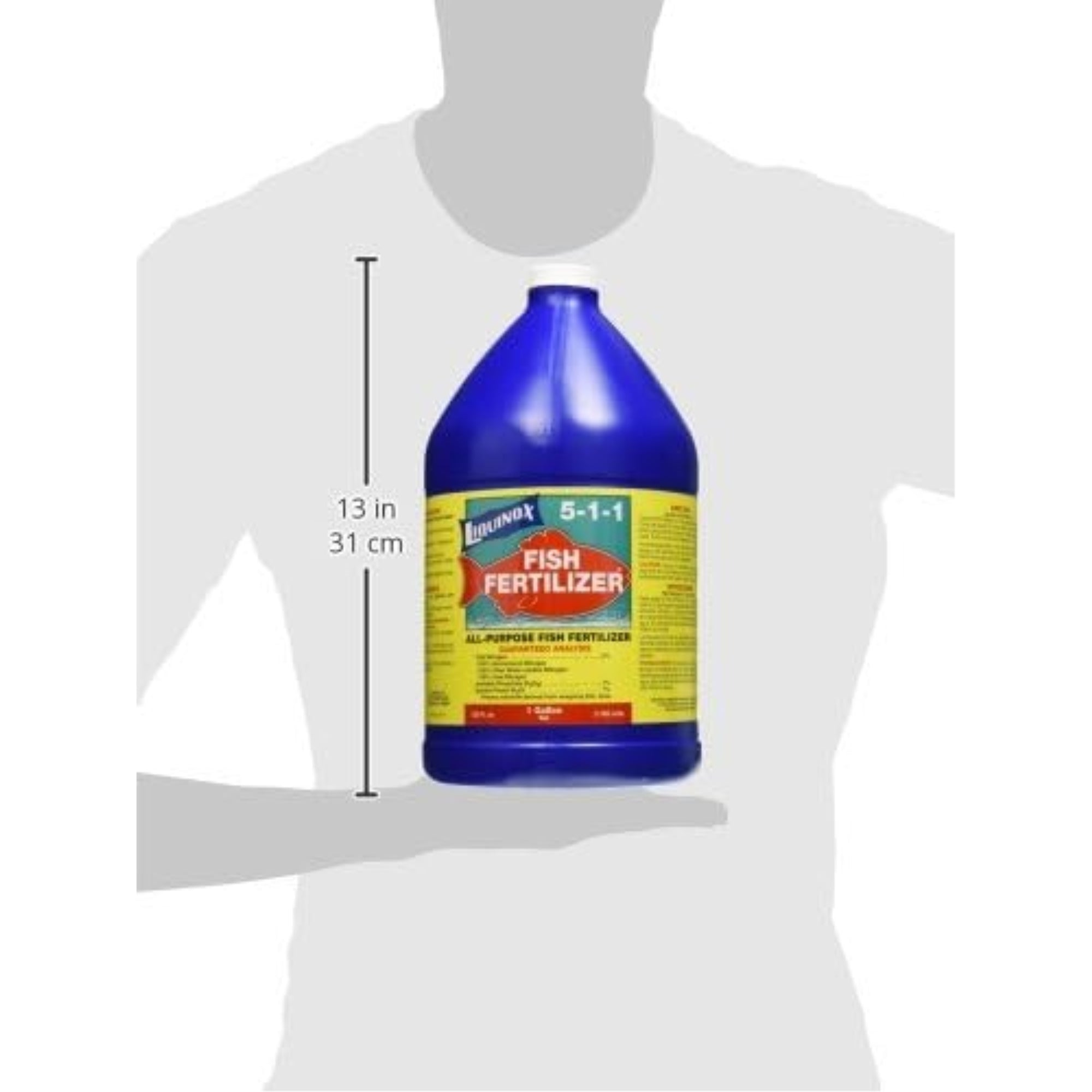 Liquinox Fish Fertilizer 5-1-1 All-Purpose Plant Food Concentrate, 1 Gallon