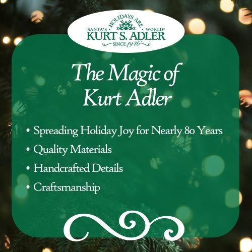 Kurt Adler 5-Inch Venice Cityscape Glass Ornament