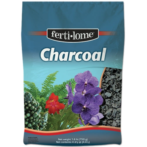 Fertilome Charcoal Amendment Soil — 100% Hardwood Biochar for Drainage & Soil Health — 4qt
