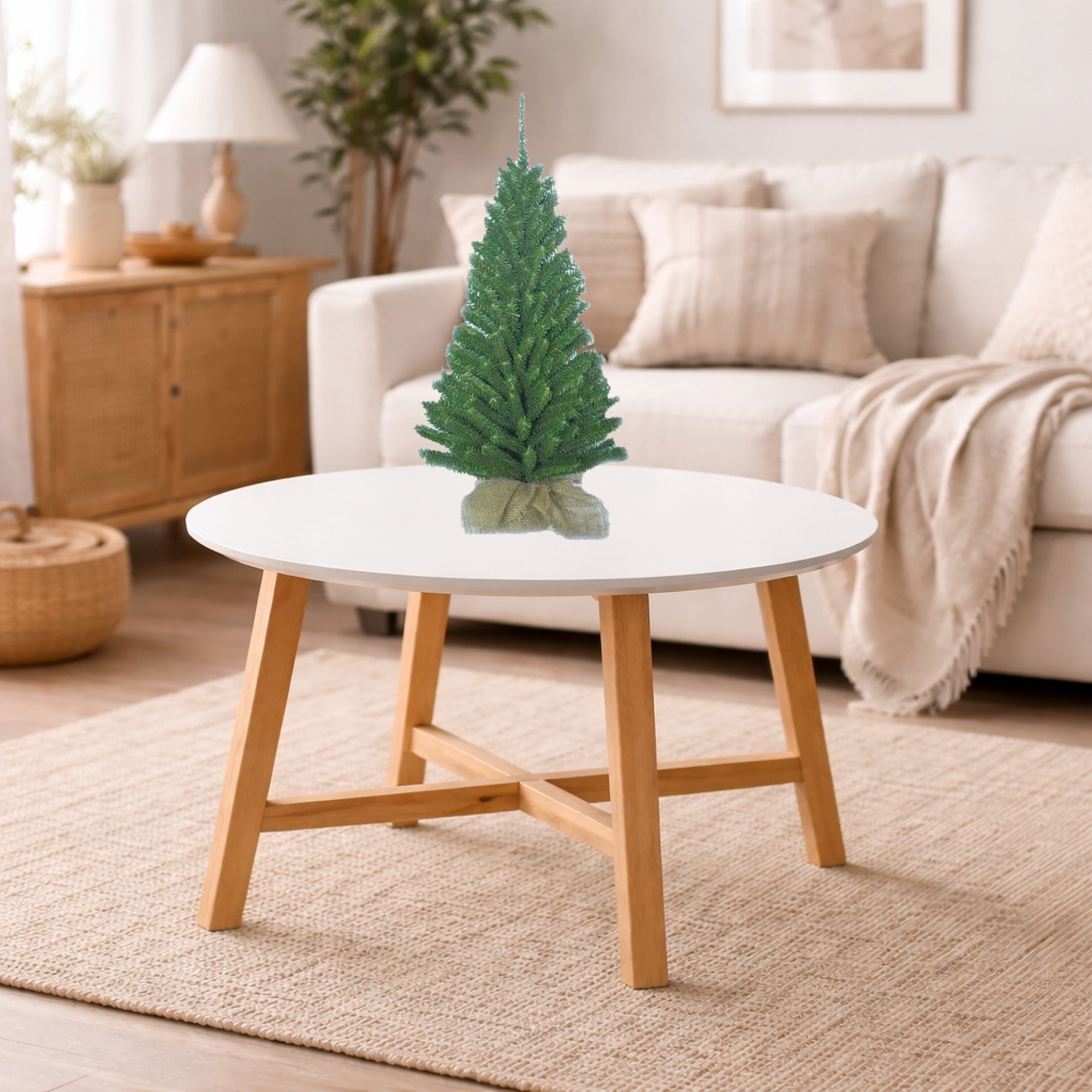 Kurt Adler Unlit Mini Faux Pine Tree, 24in
