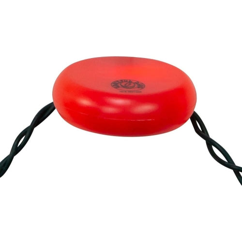Kurt Adler Indoor/Outdoor UL 10-Light Grateful Dead Disc Light Set, 9ft