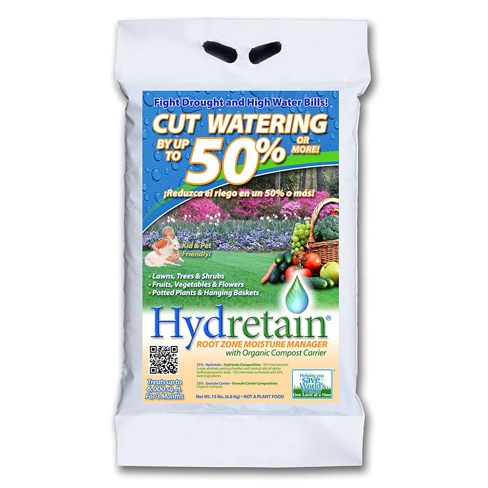 Hydretain Root Zone Moisture Manager Granules with Organic Compost Carrier