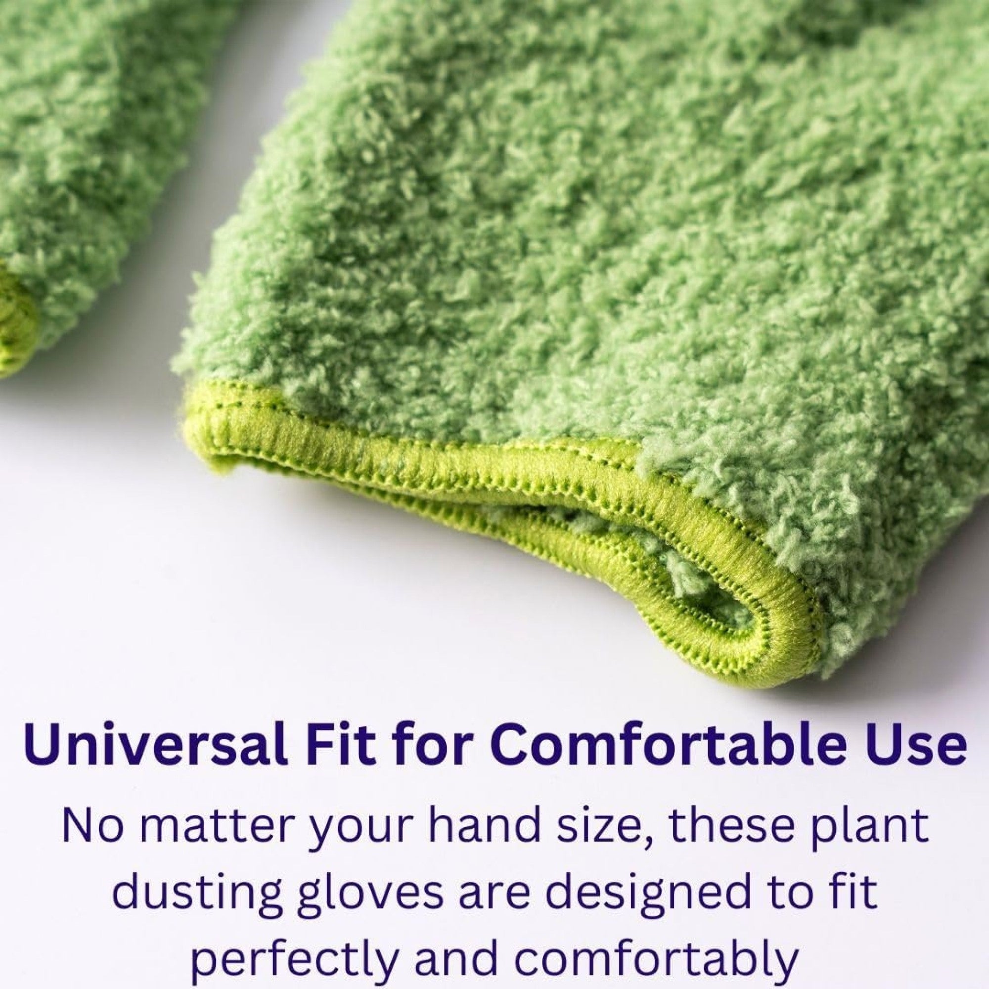 SuperMoss Reusable Microfiber Plant Cleaning Gloves for Indoor Plants