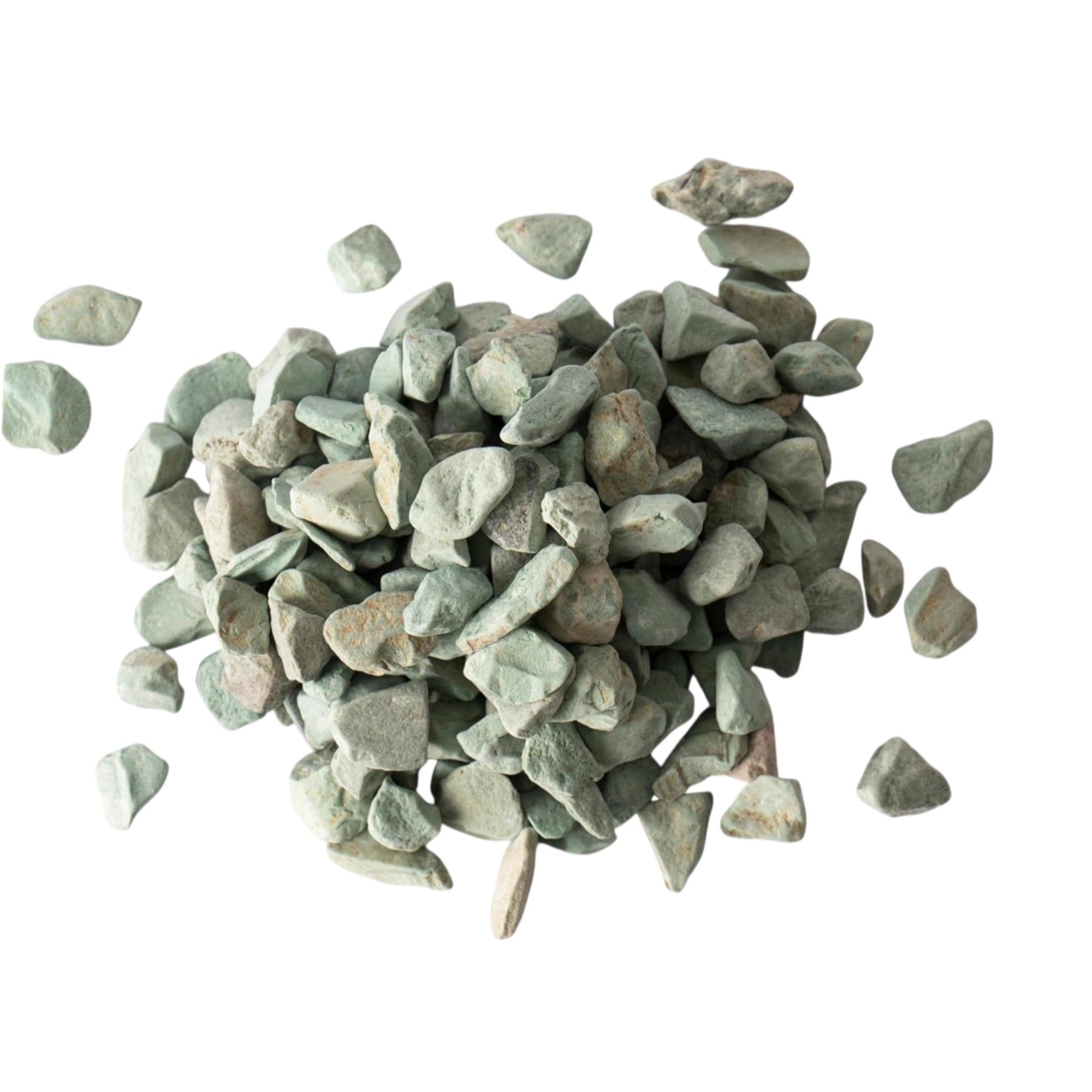 SuperMoss Decorative Natural Gravel Stones, Green, 25oz Jar