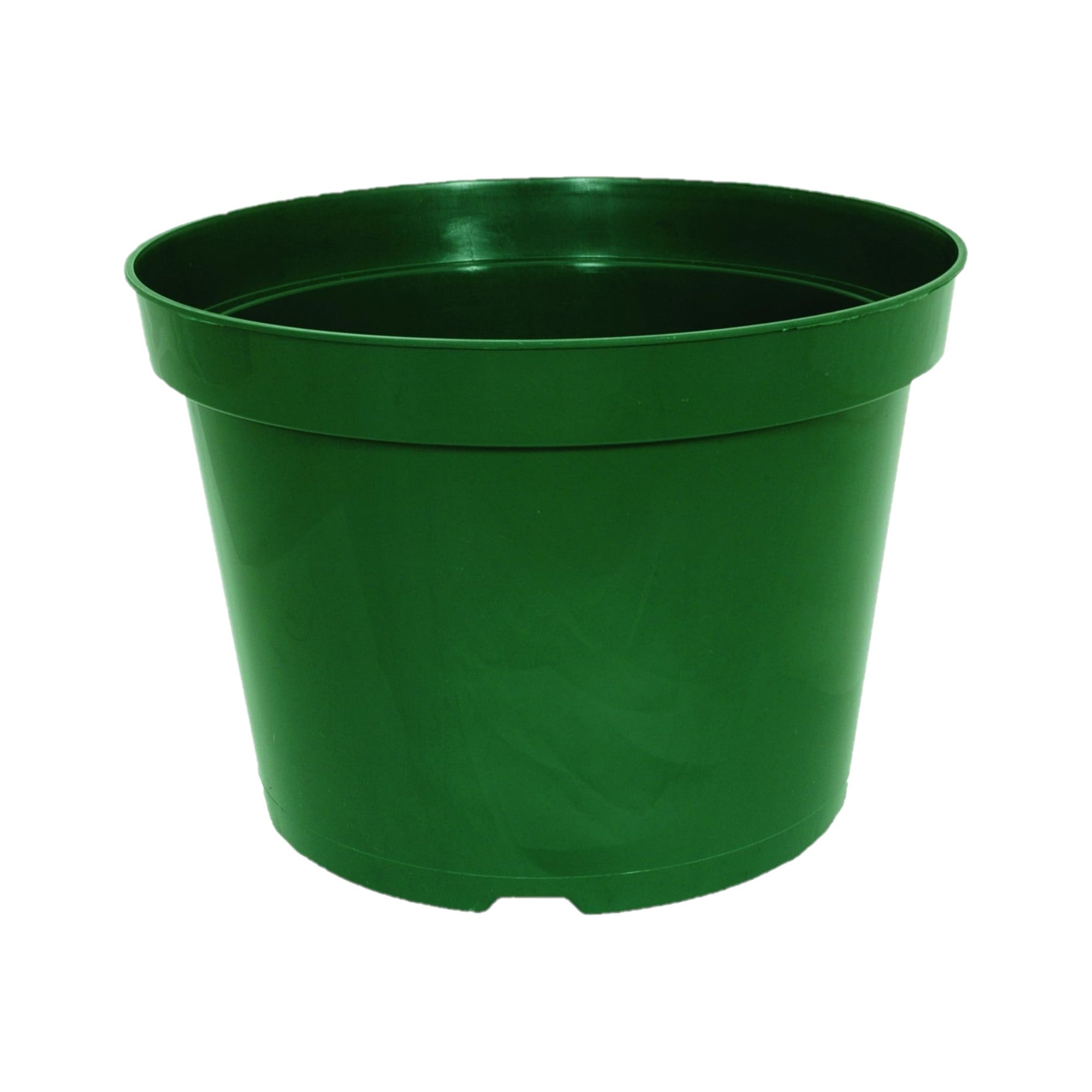 The HC Companies Lightweight Plastic Indoor/Outdoor Nursery Pots, Green, 4in