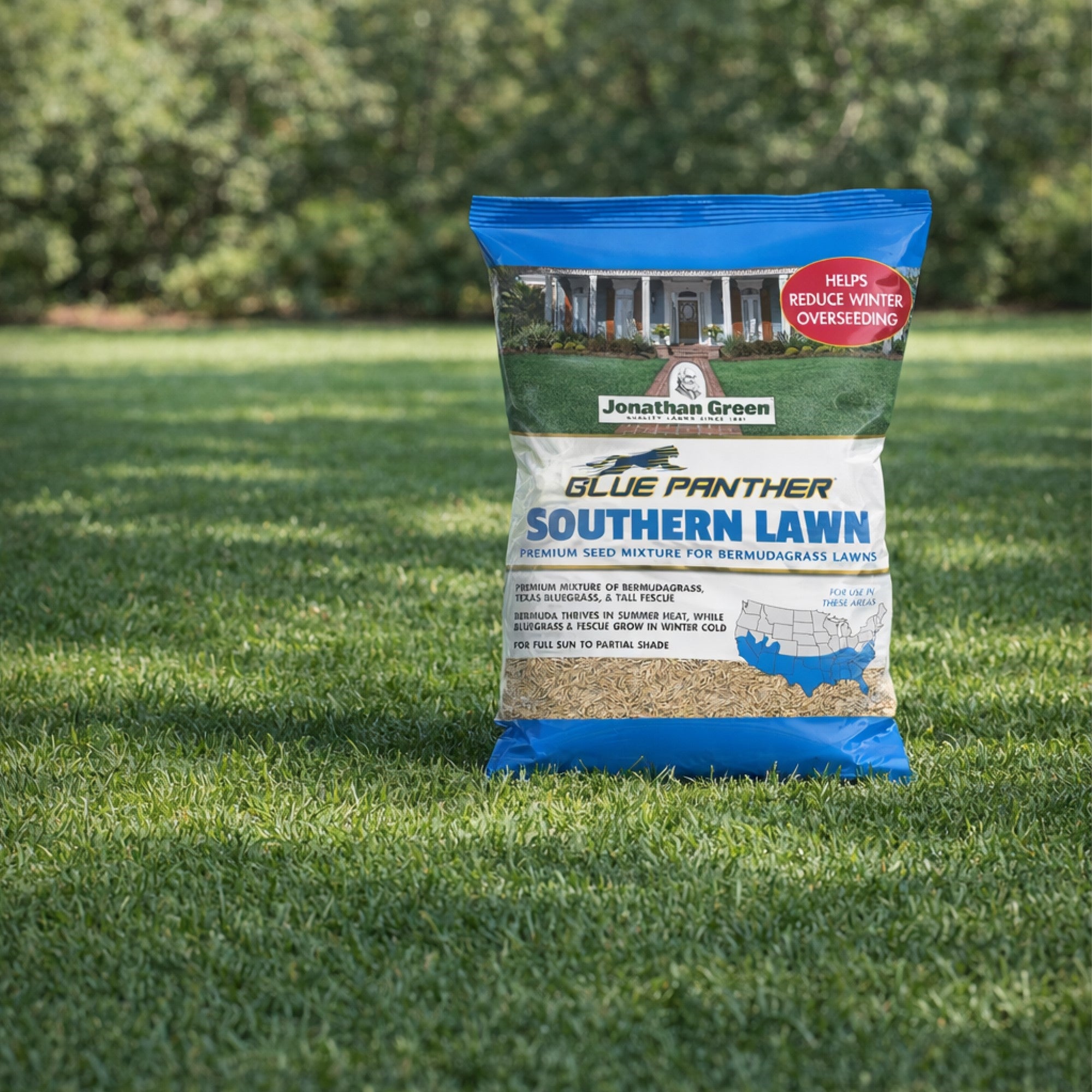 Jonathan Green Blue Panther Southern Lawn Grass Seed Mixture