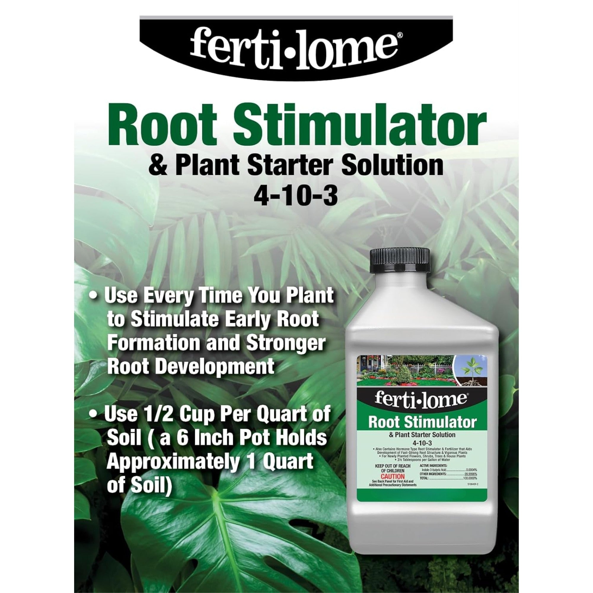VPG Fertilome 4-10-3 Root Stimulator and Plant Starter Solution